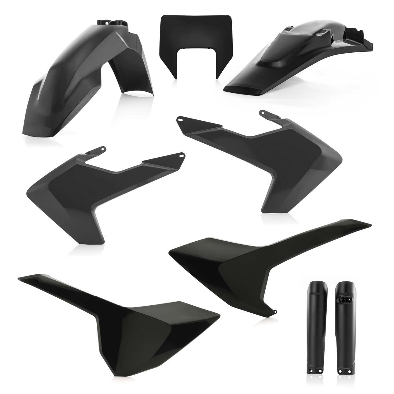 ACERBİS HUSQVARNA TE-FE 17-19 GRENAJ SET SİYAH