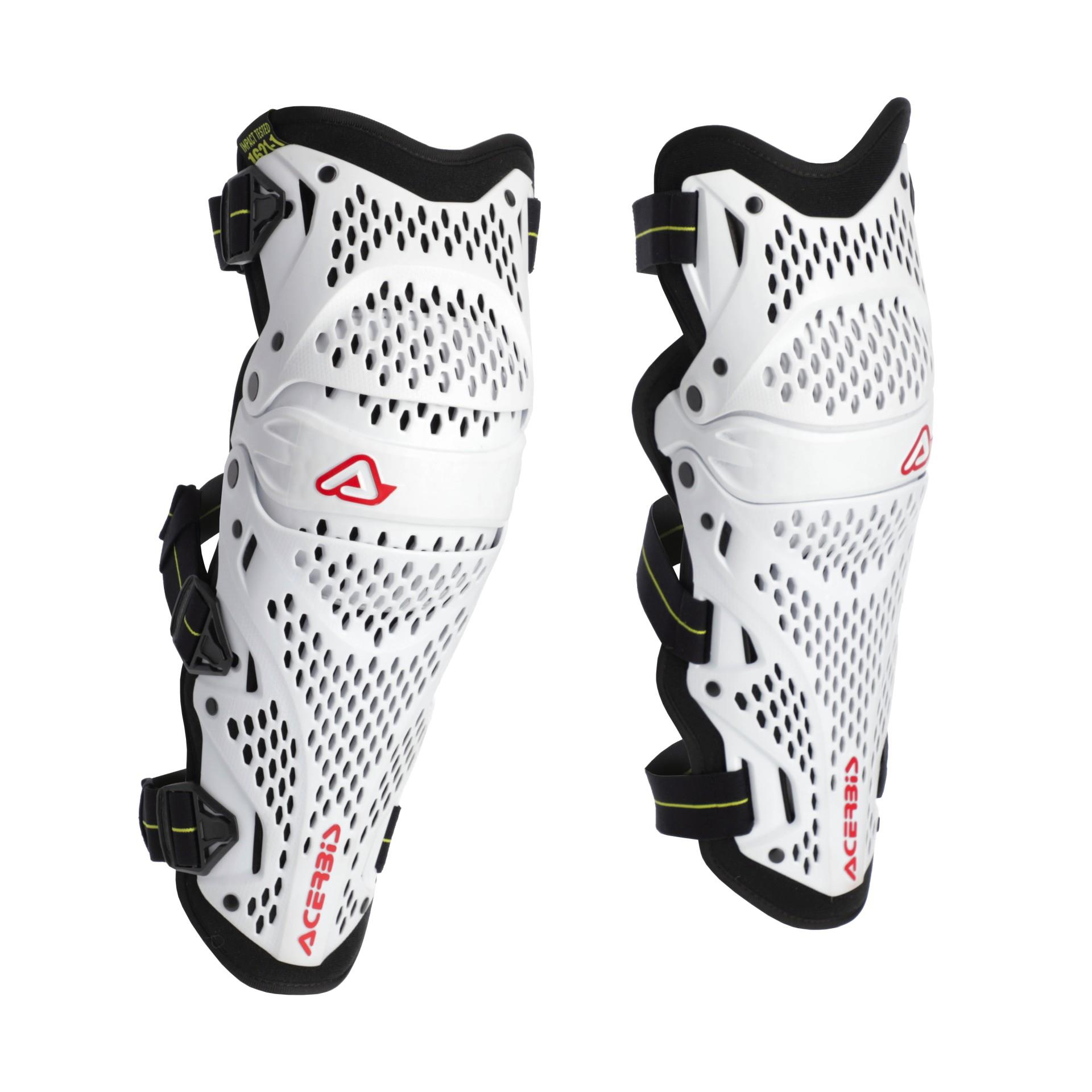 Acerbis Impact Pro Dizlik Beyaz