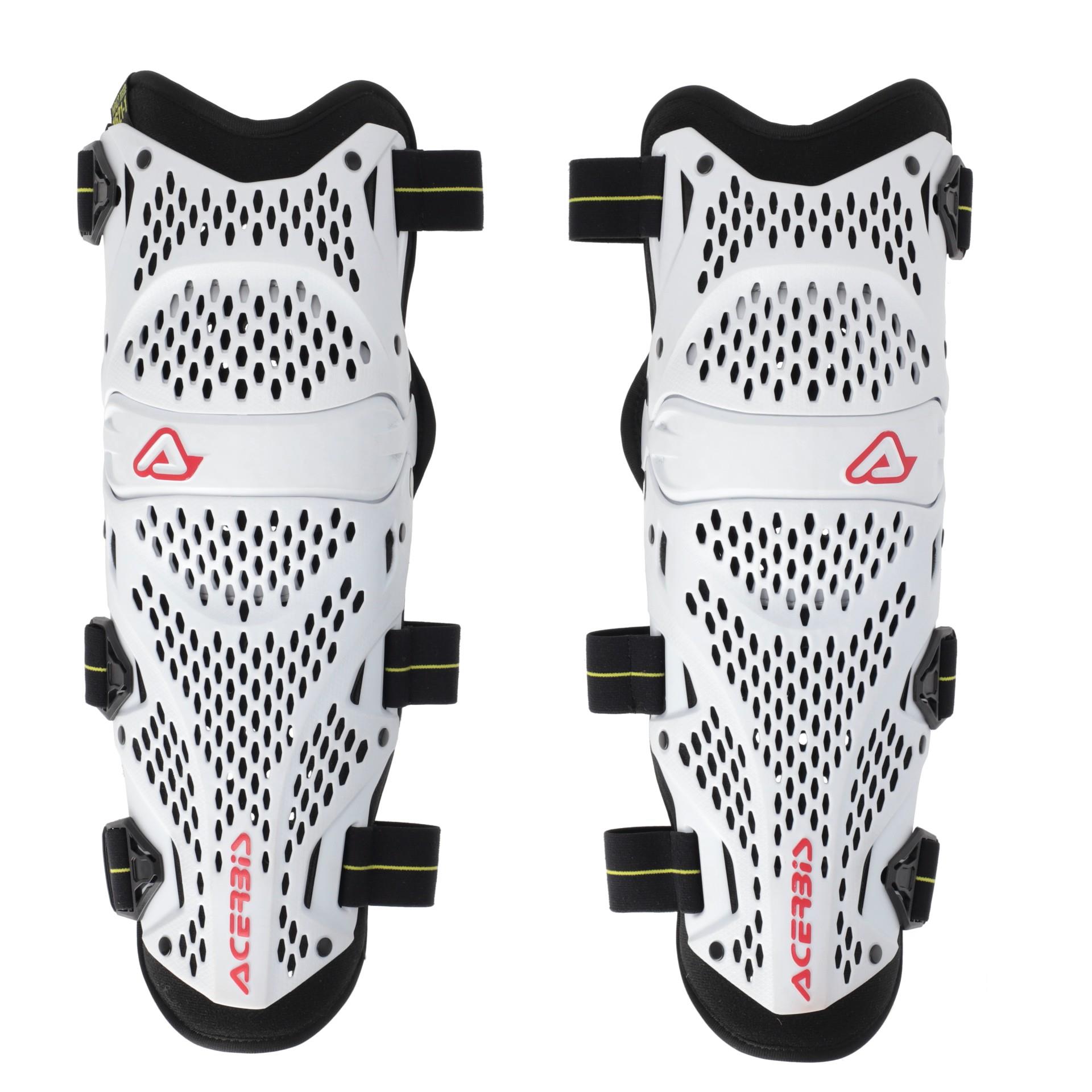 Acerbis Impact Pro Dizlik Beyaz