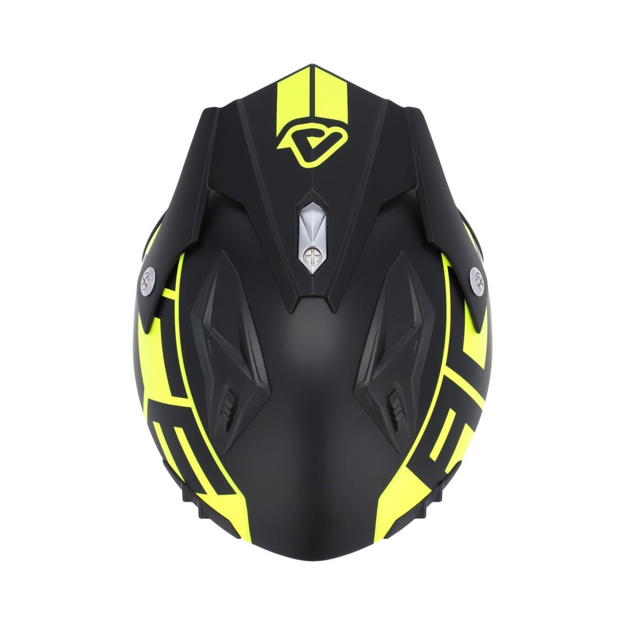 Acerbis Jet Arıa Sport Kask Siyah Gri