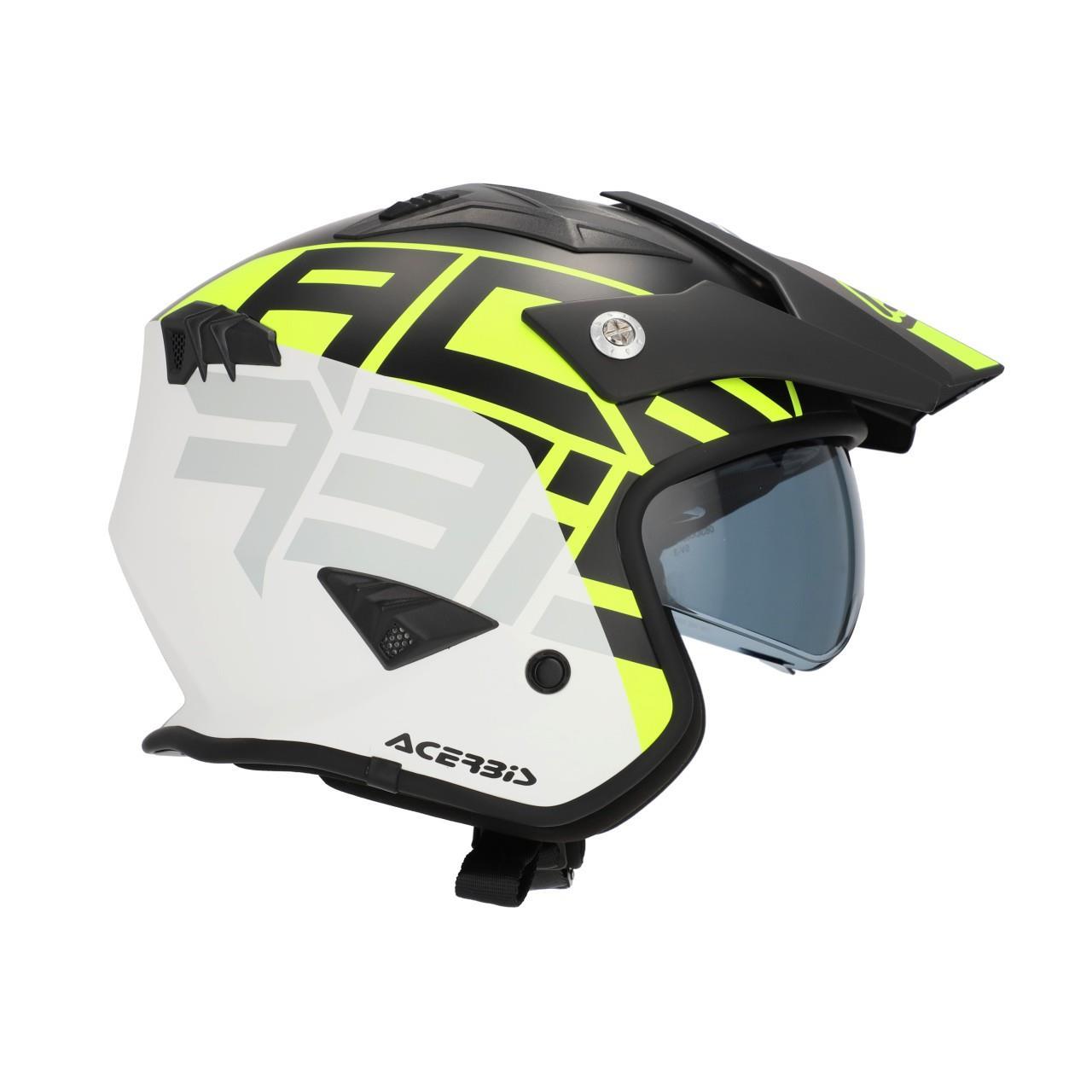 Acerbis Jet Arıa Sport Kask Siyah Gri
