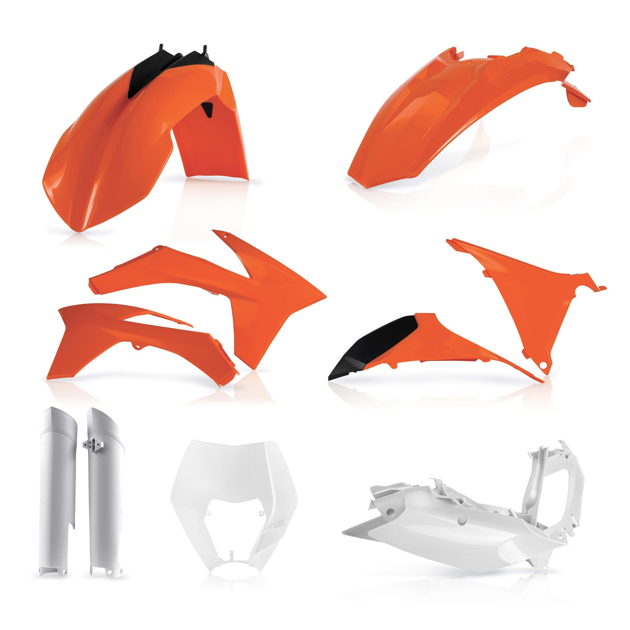 ACERBİS KTM EXC 12-13 FULL GRENAJ SET TURUNCU BEYAZ