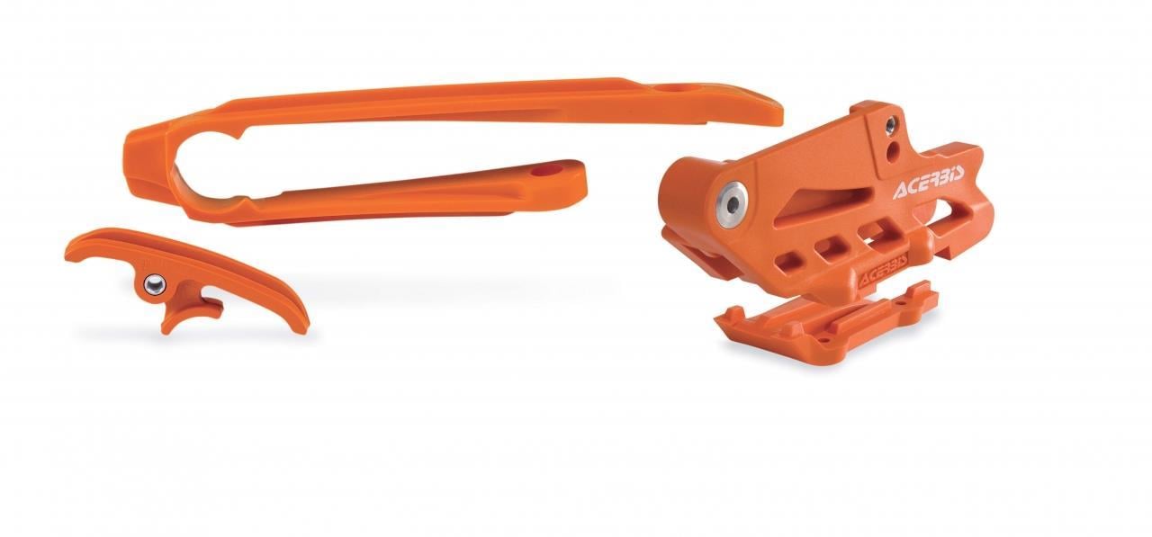 ACERBİS KTM EXC 12-16 ZİNCİR SLIDER + KILAVUZ TURUNCU