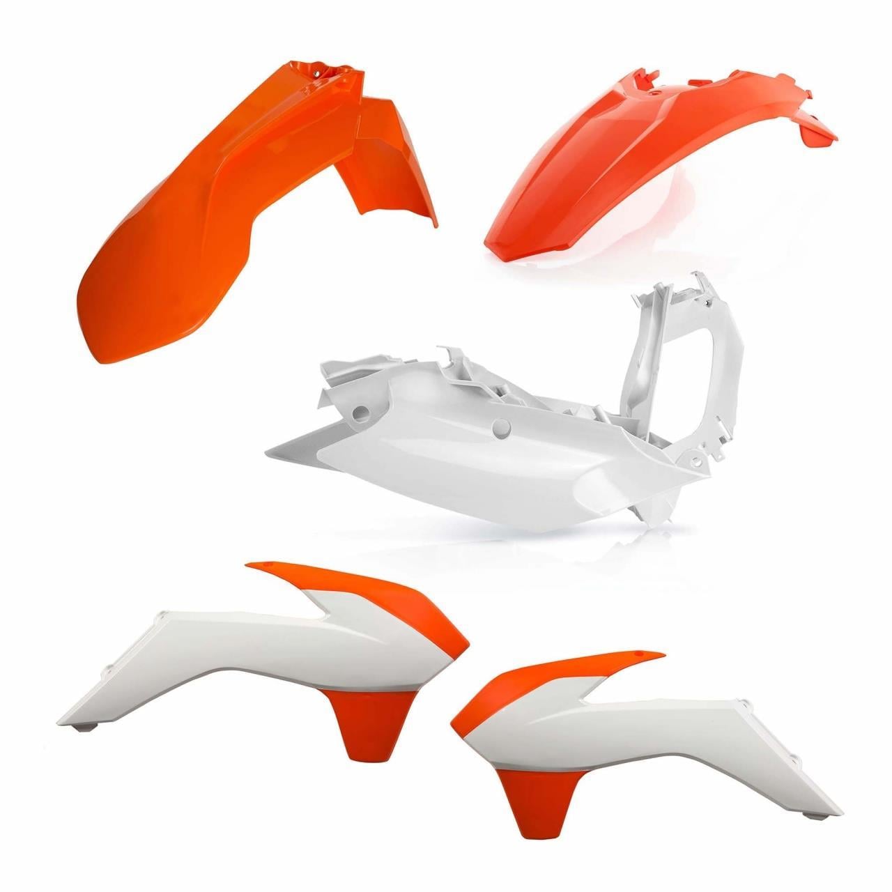 ACERBİS KTM EXC 14-16 GRENAJ SET BEYAZ TURUNCU
