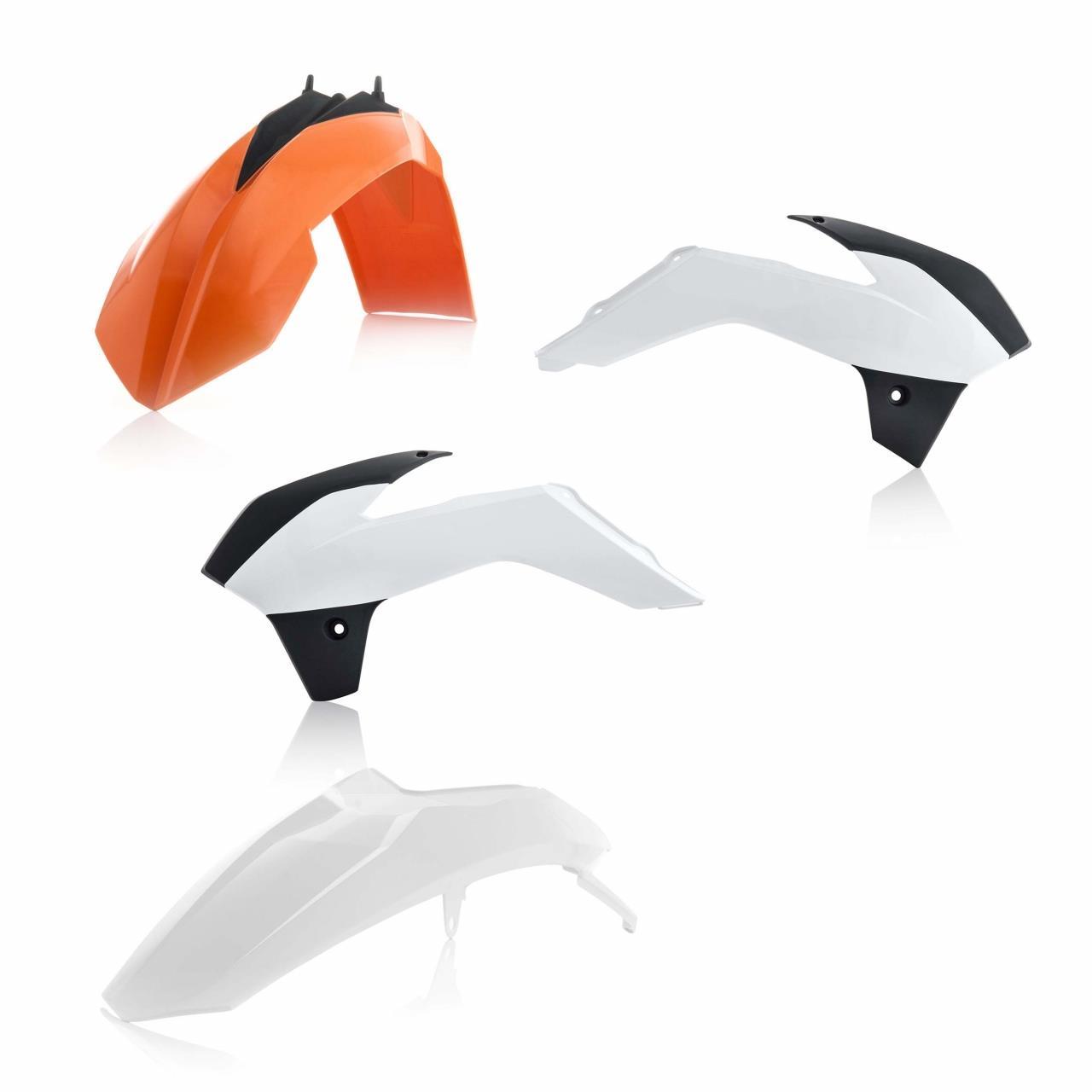 ACERBİS KTM SX85 13-17 GRENAJ SET BEYAZ TURUNCU