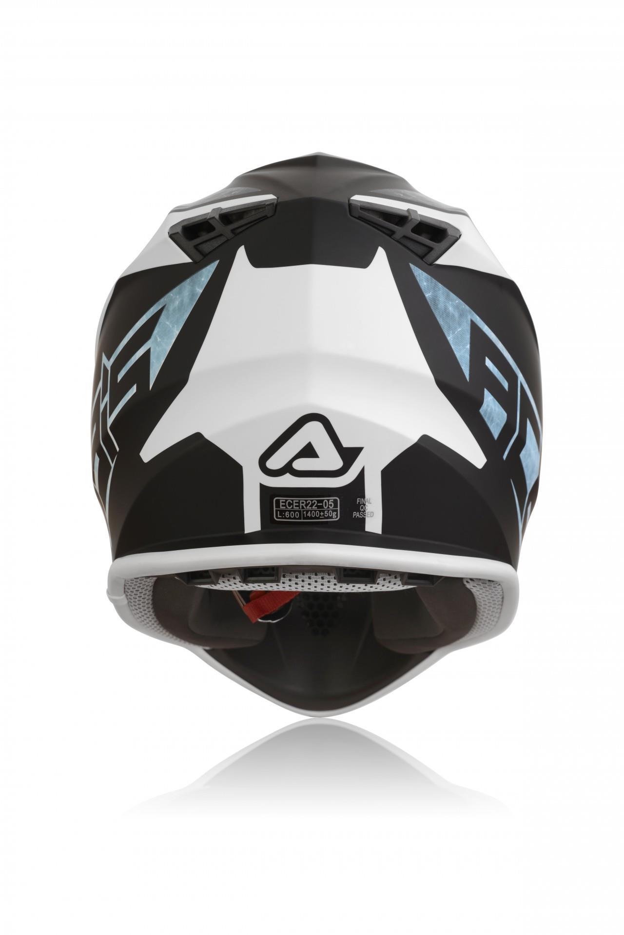 Acerbis Lınear Kask Beyaz Mavi