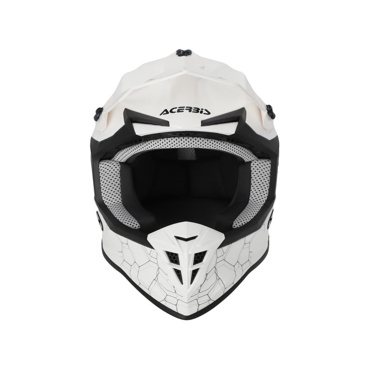 Acerbis Lınear Solıd Kask 22.06 Beyaz Siyah