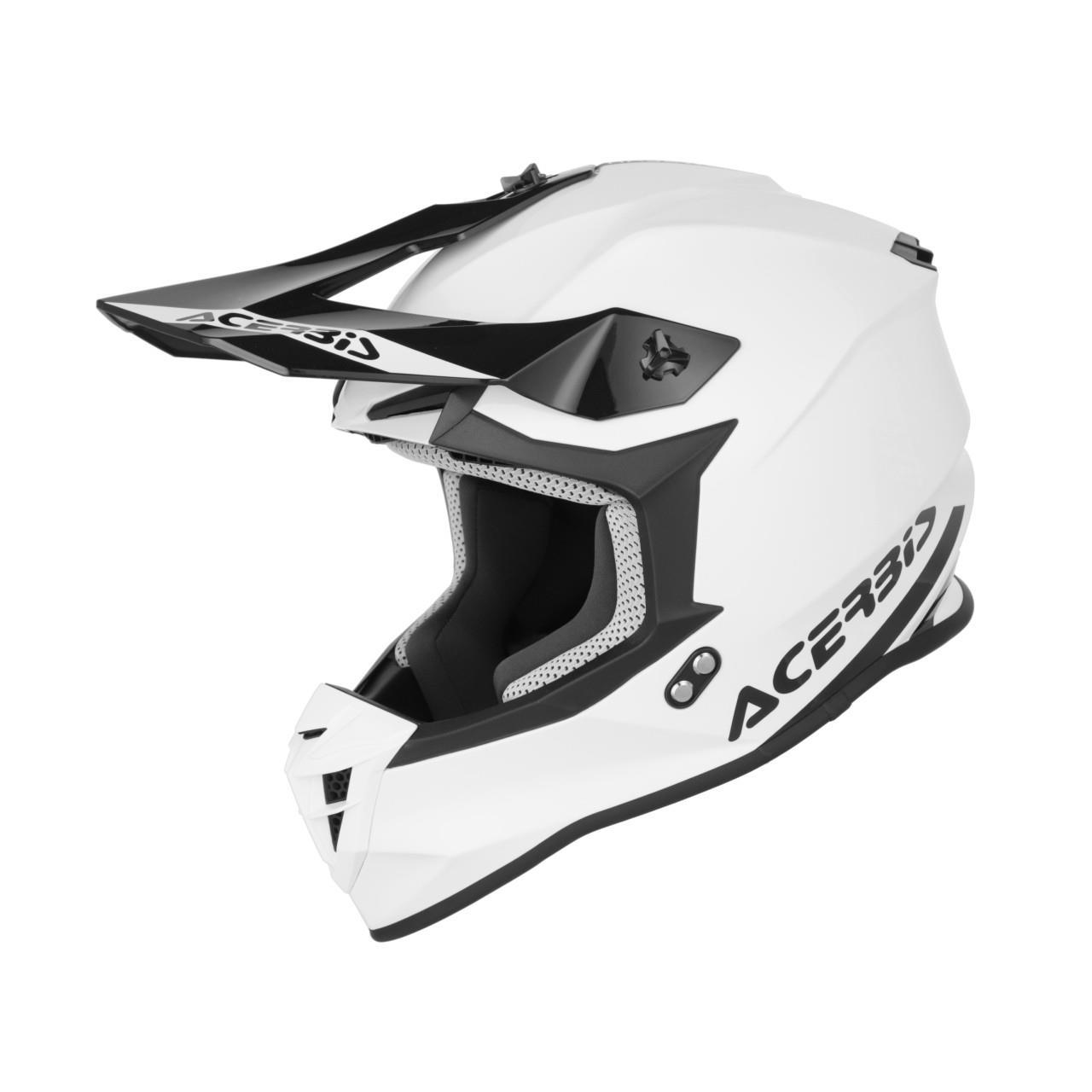 Acerbis Lınear Solıd Kask 22.06 Beyaz Siyah