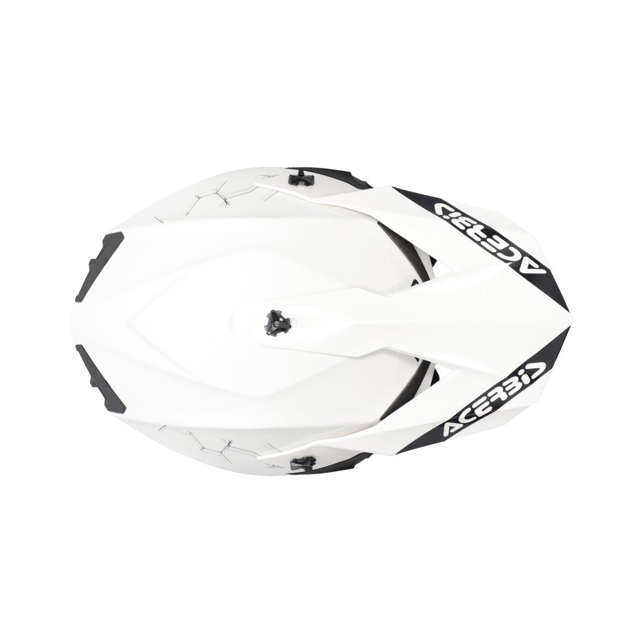 Acerbis Lınear Solıd Kask 22.06 Beyaz Siyah