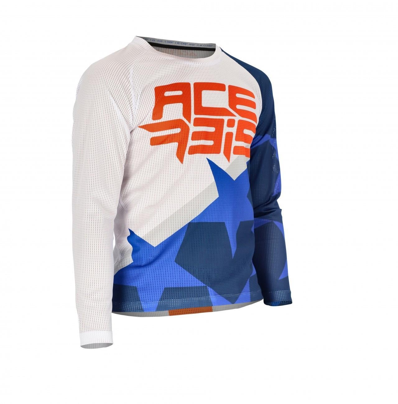 Acerbis Mx J-Wındy One Çocuk Jersey Mavi Beyaz