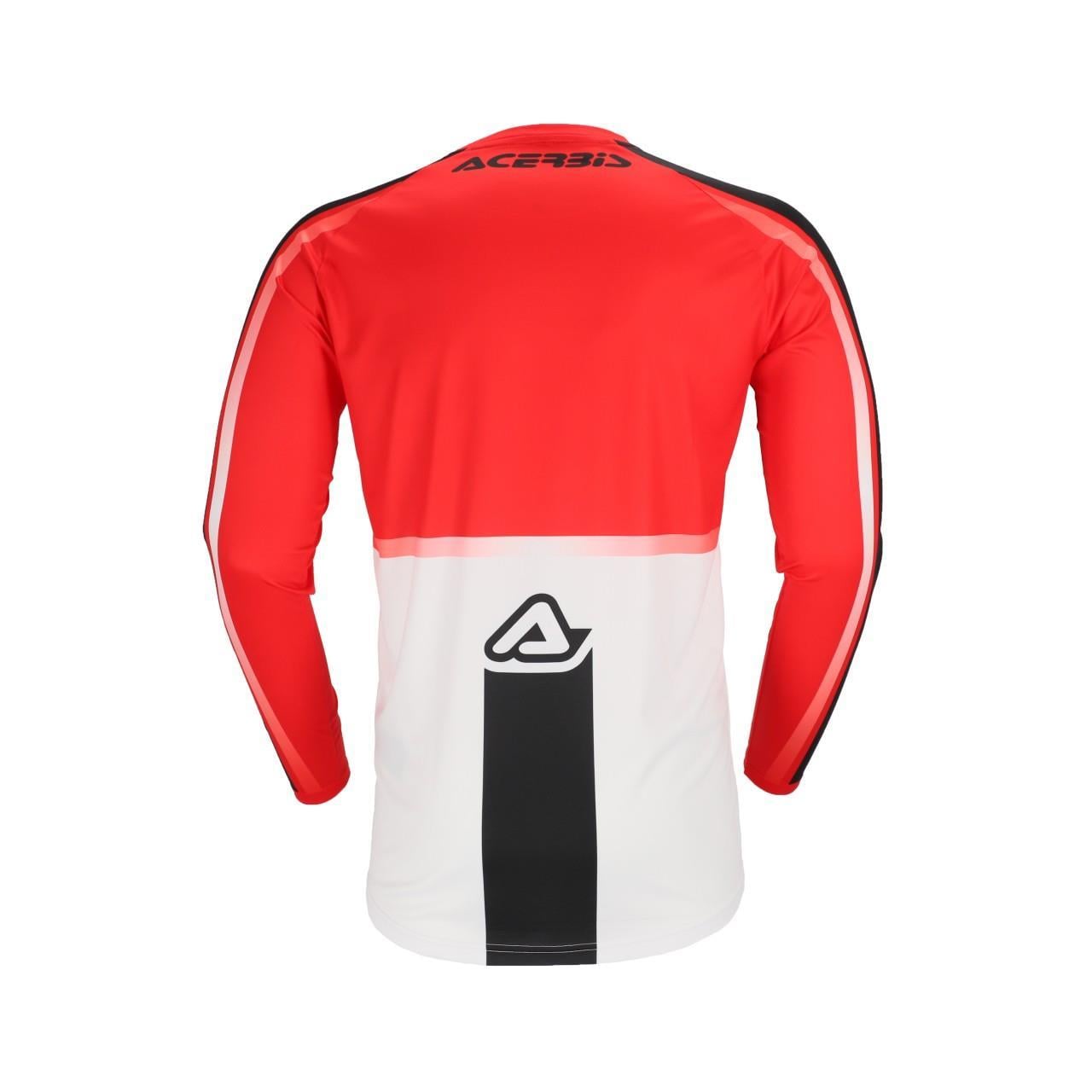 Acerbis Mx Lınear Lugo Jersey Kırmızı Beyaz