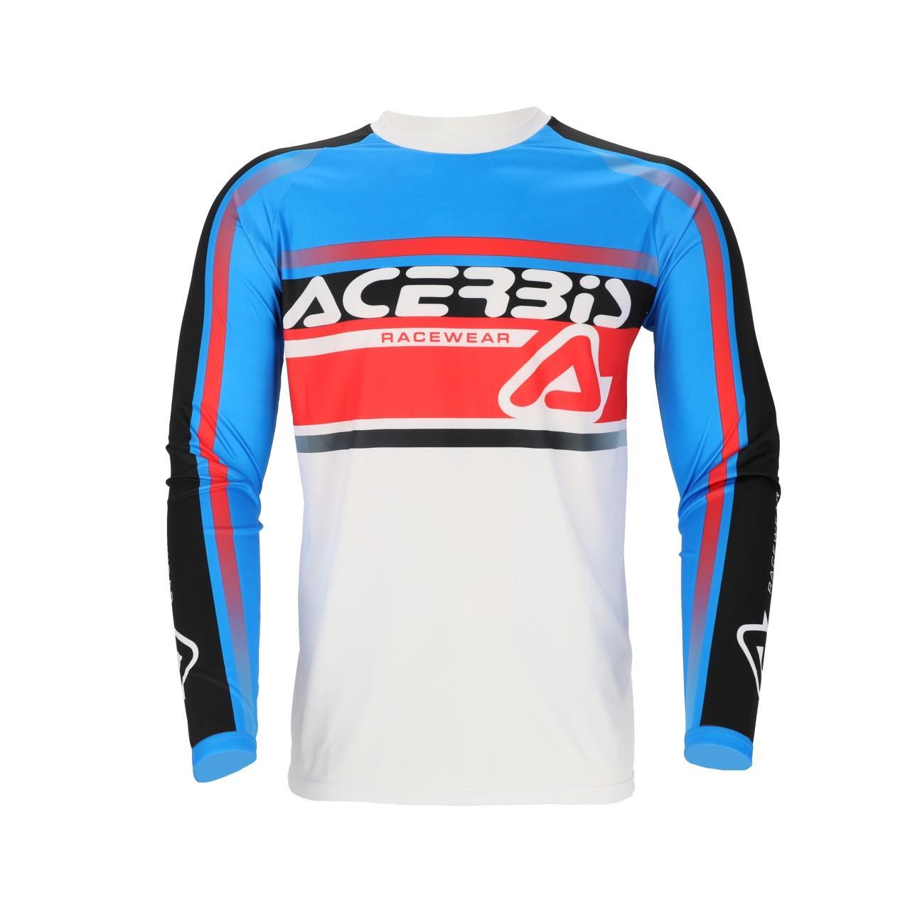 Acerbis Mx Lınear Lugo Jersey Mavi Beyaz
