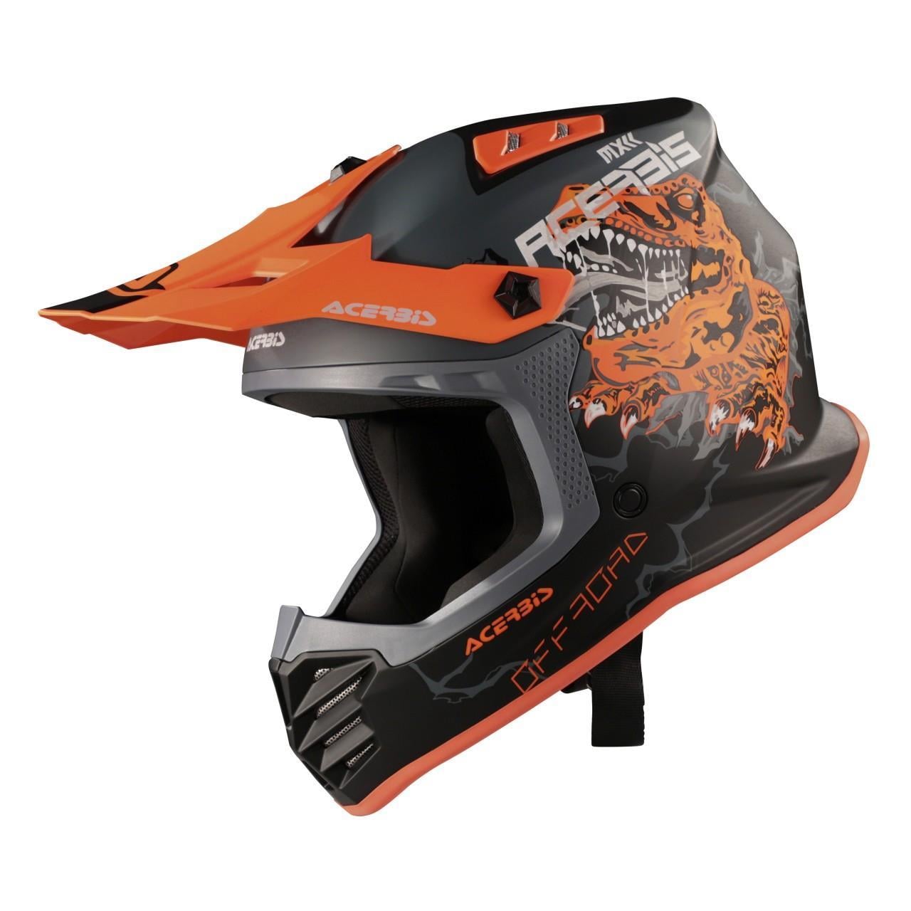 Acerbis Profıle Çocuk Kask Turuncu Siyah