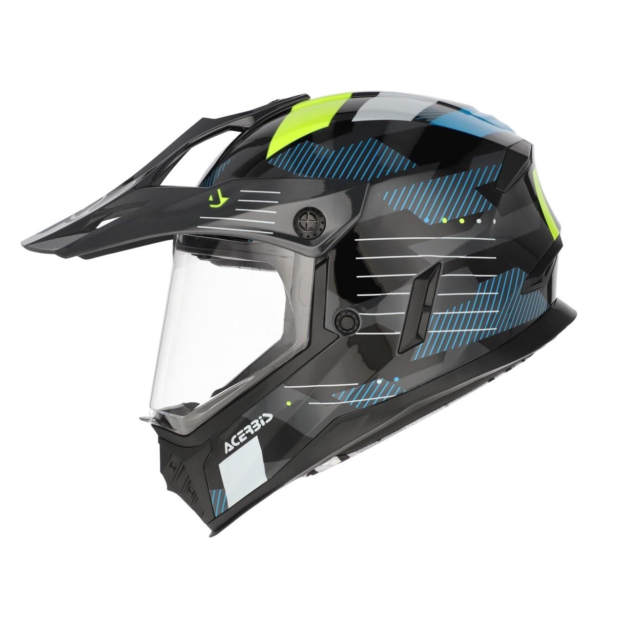 Acerbis Rıder Çocuk Kask Siyah Sarı
