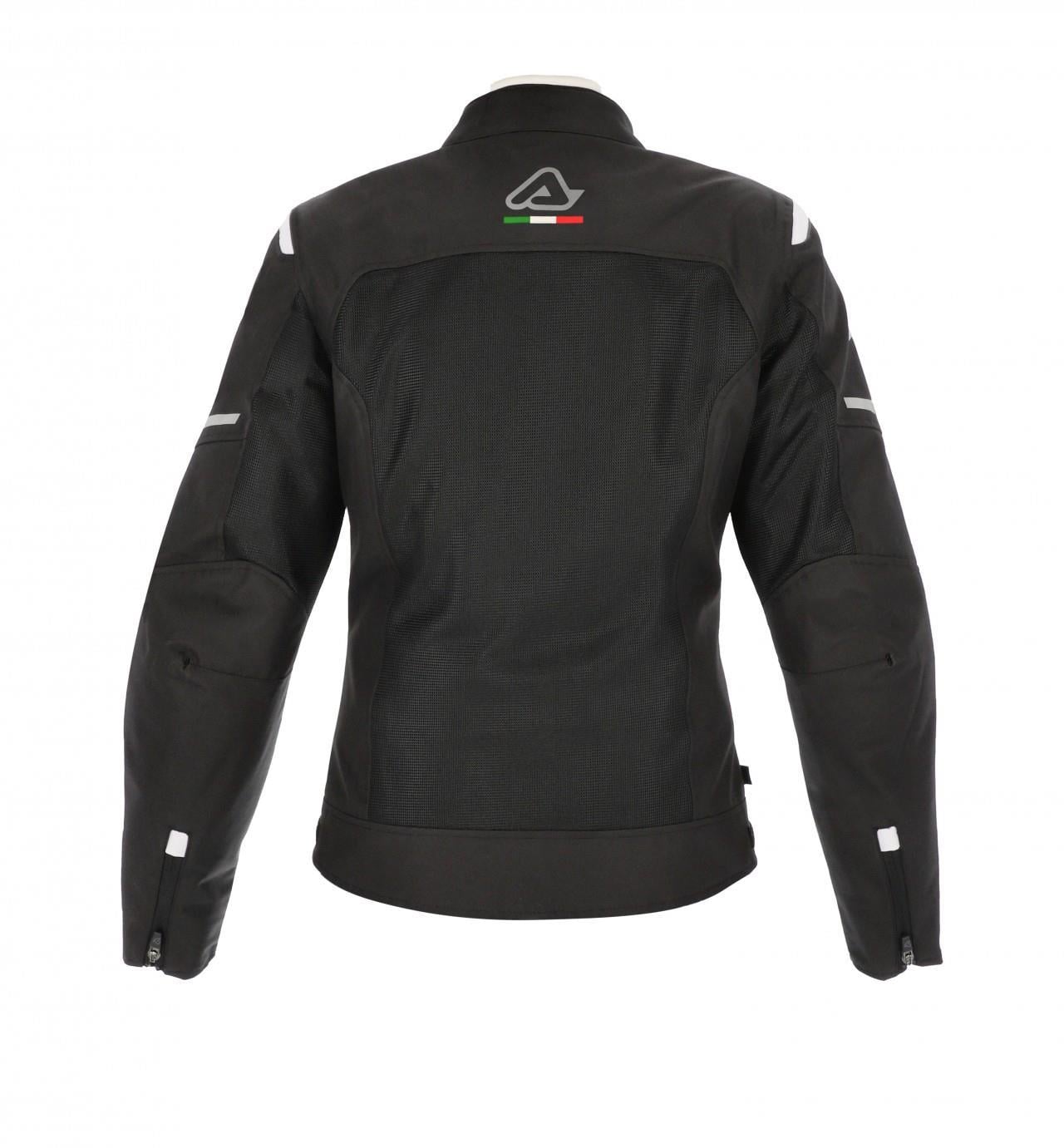 Acerbis Ruby Bayan Yazlık Mont Siyah Beyaz
