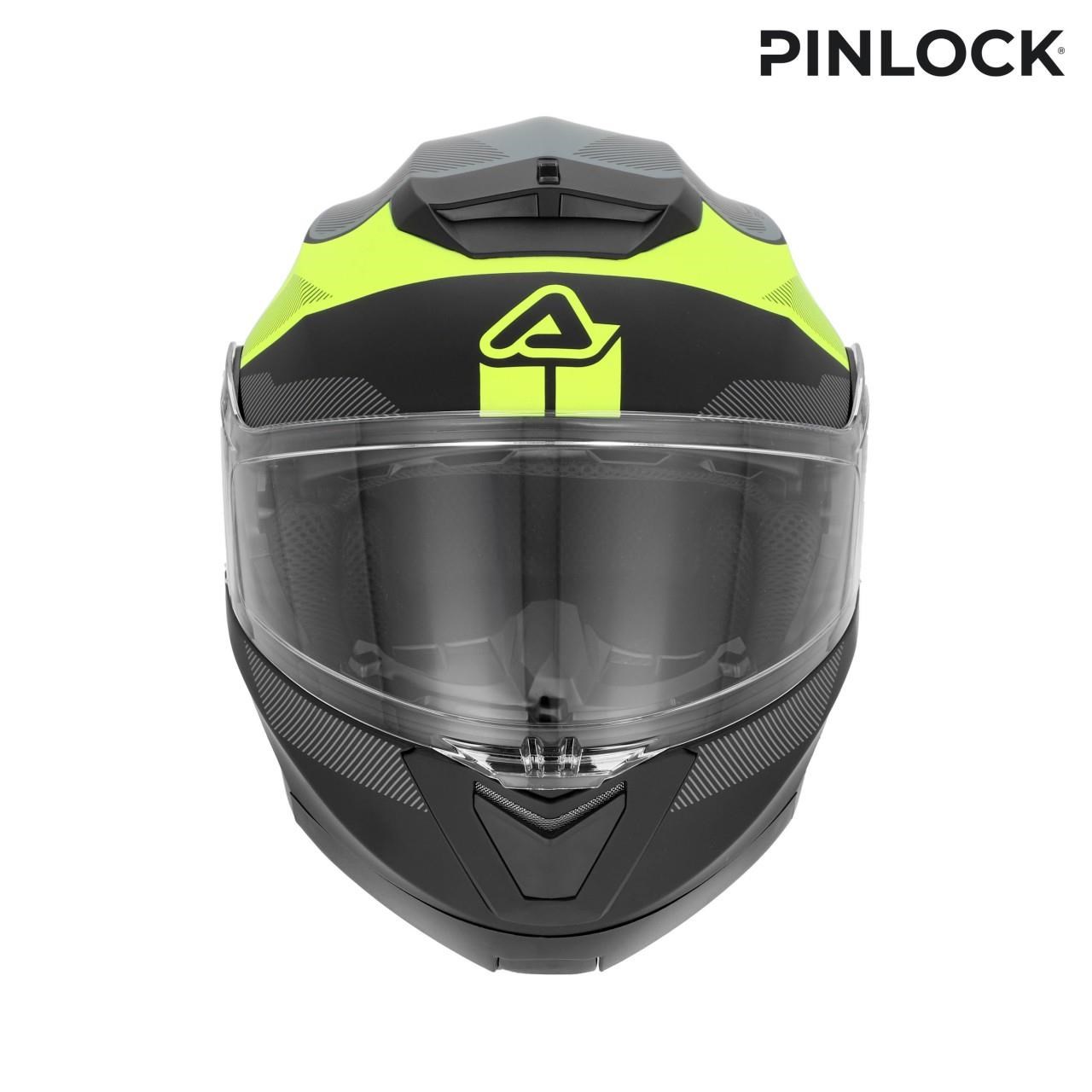 Acerbis Serel 22-06 Kask Siyah Sarı