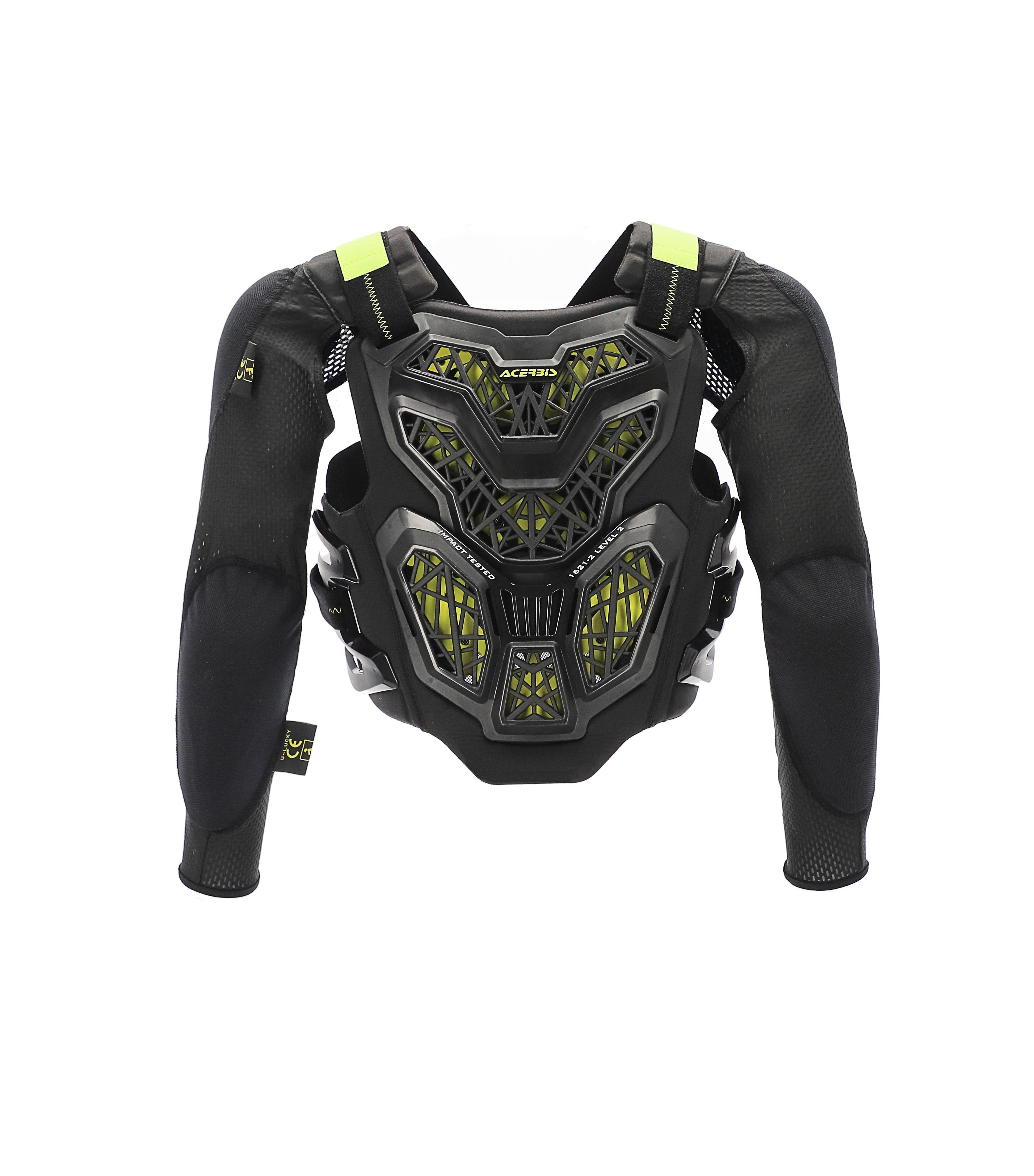 Acerbis Spektrum Çocuk Vücut Koruma Siyah Sarı
