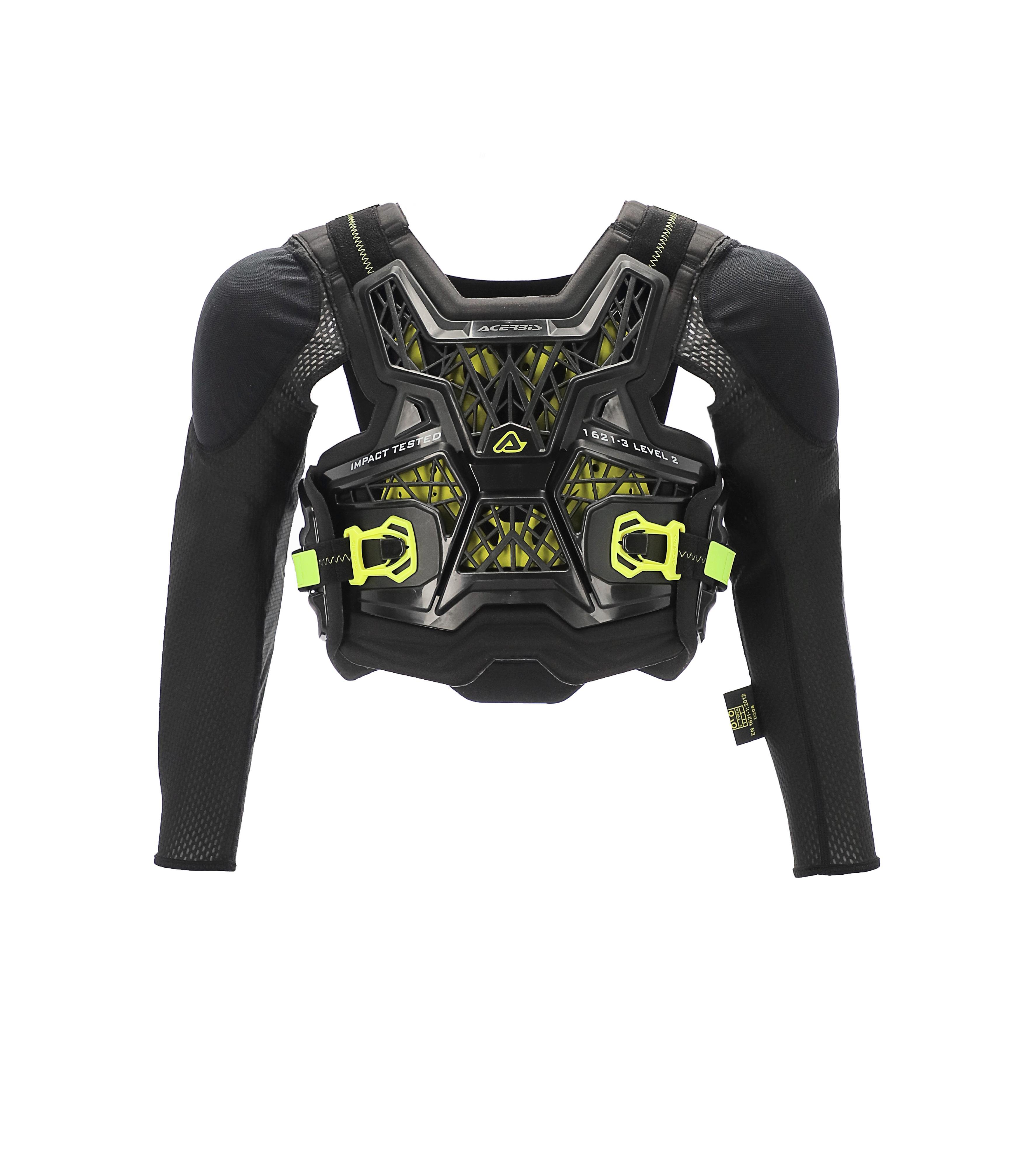 Acerbis Spektrum Çocuk Vücut Koruma Siyah Sarı
