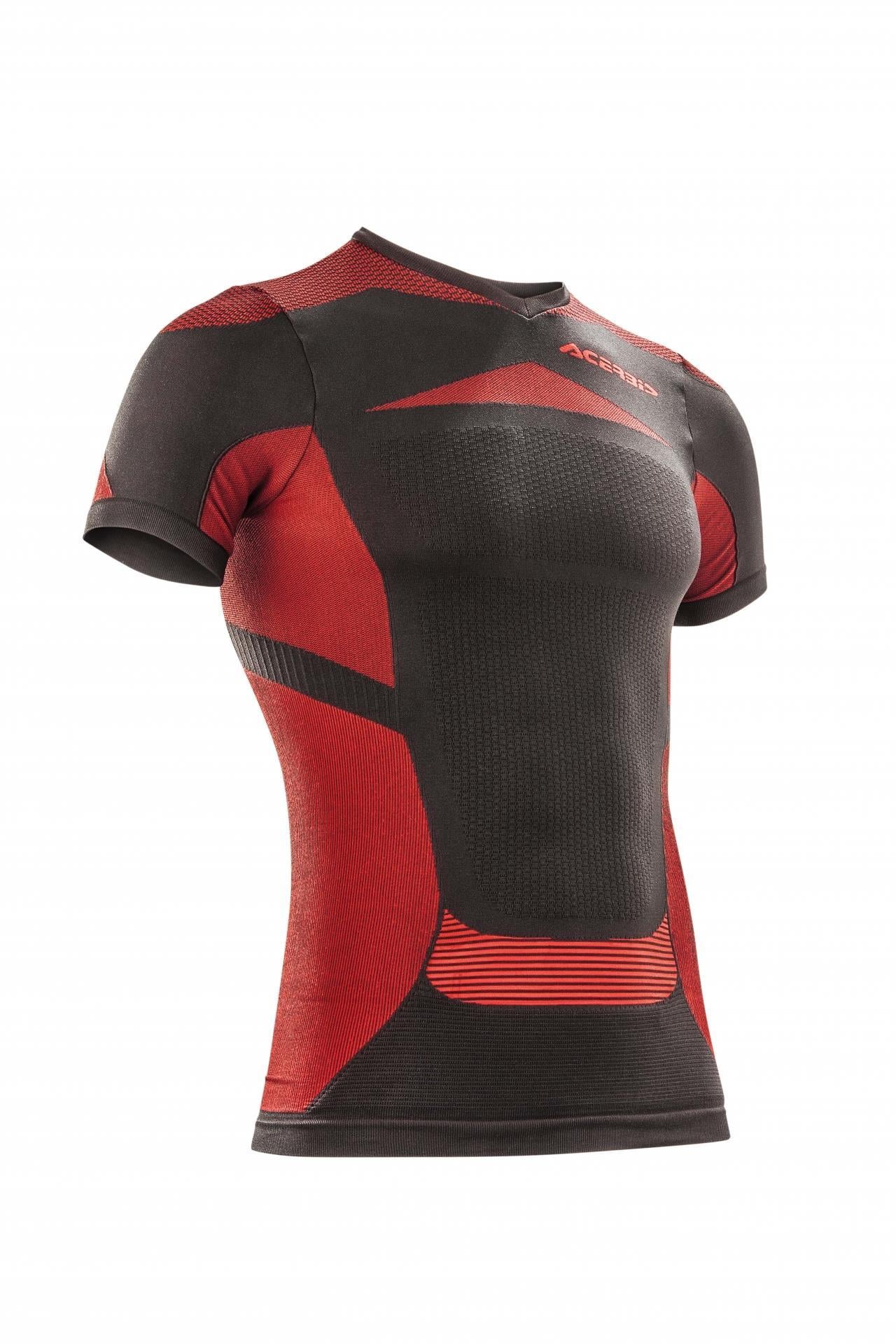 Acerbis X-Body Summer Üst İçlik Siyah Kırmızı