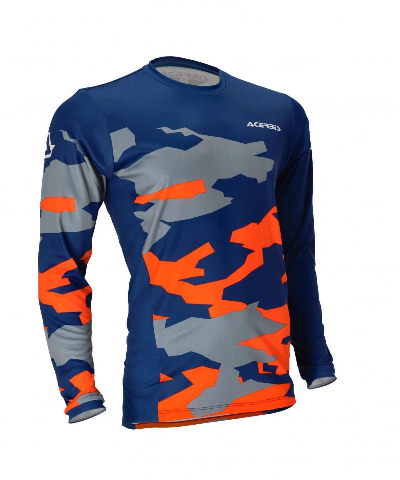Acerbis X-Duro Wınter Jersey Mavi Turuncu