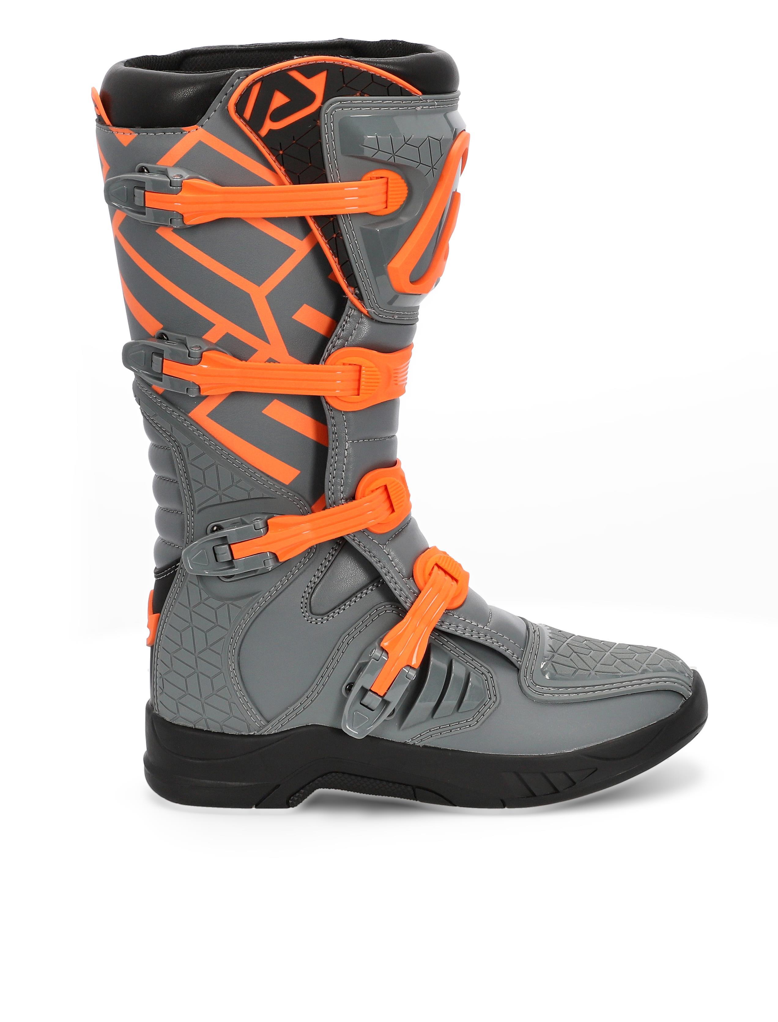 Acerbis X-Team Bot Gri Turuncu