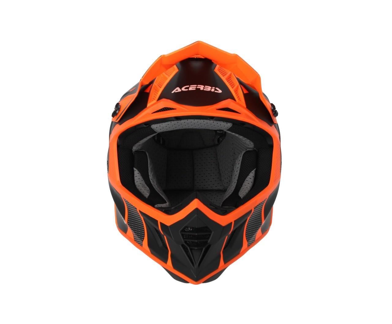 Acerbis X-Track 22-06 Kask Siyah Turuncu