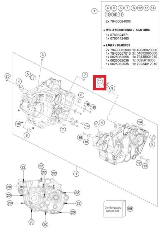 AH SCREW DIN KTM ORJ YP A9