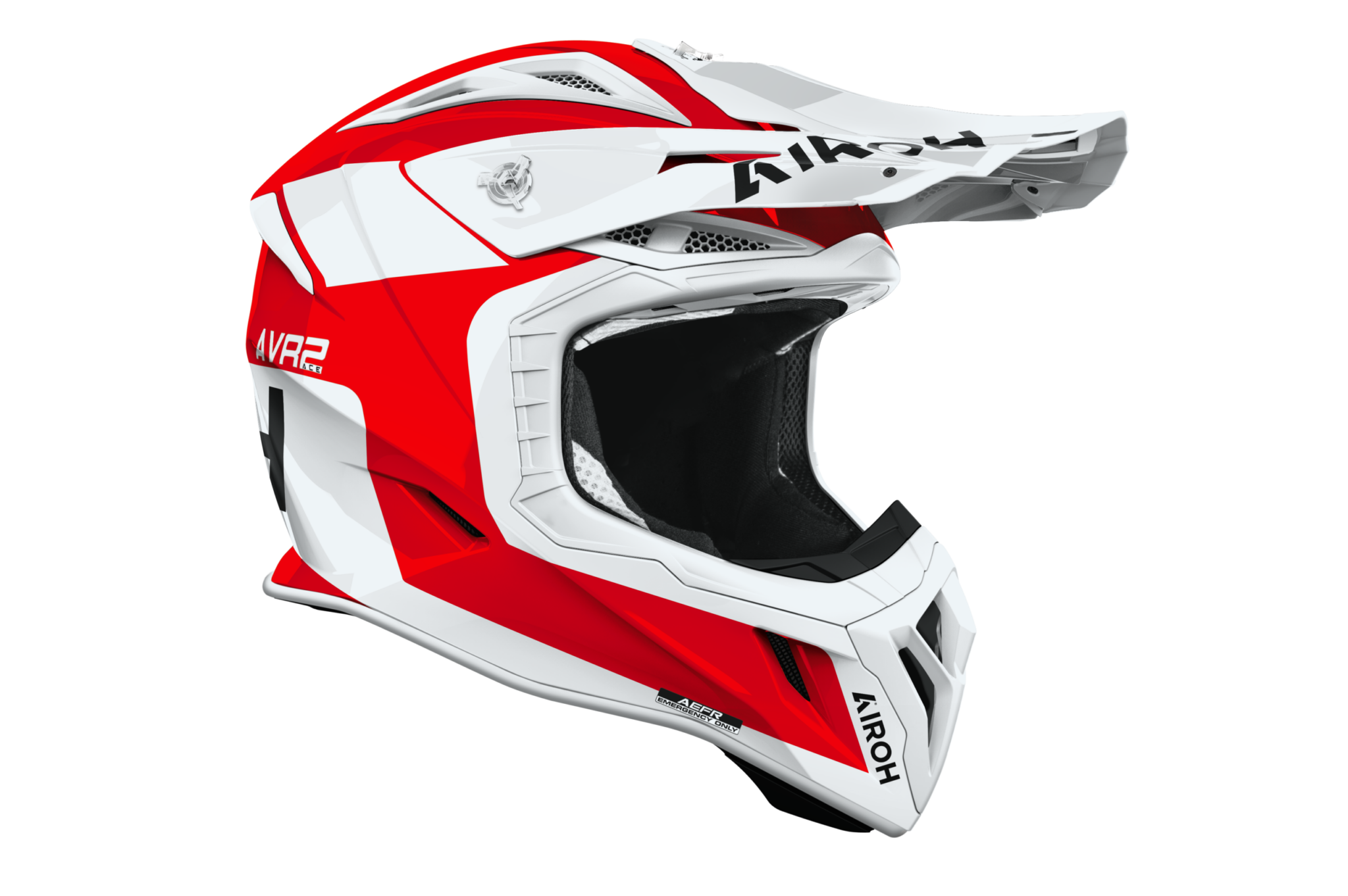 Airoh Aviator Ace 2 Iron Kırmızı Parlak Motosiklet Kaskı