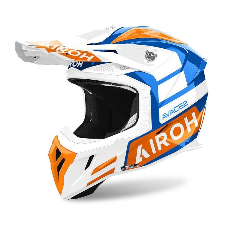 Airoh Aviator Ace 2 Sake Turuncu Parlak Motosiklet Kaskı