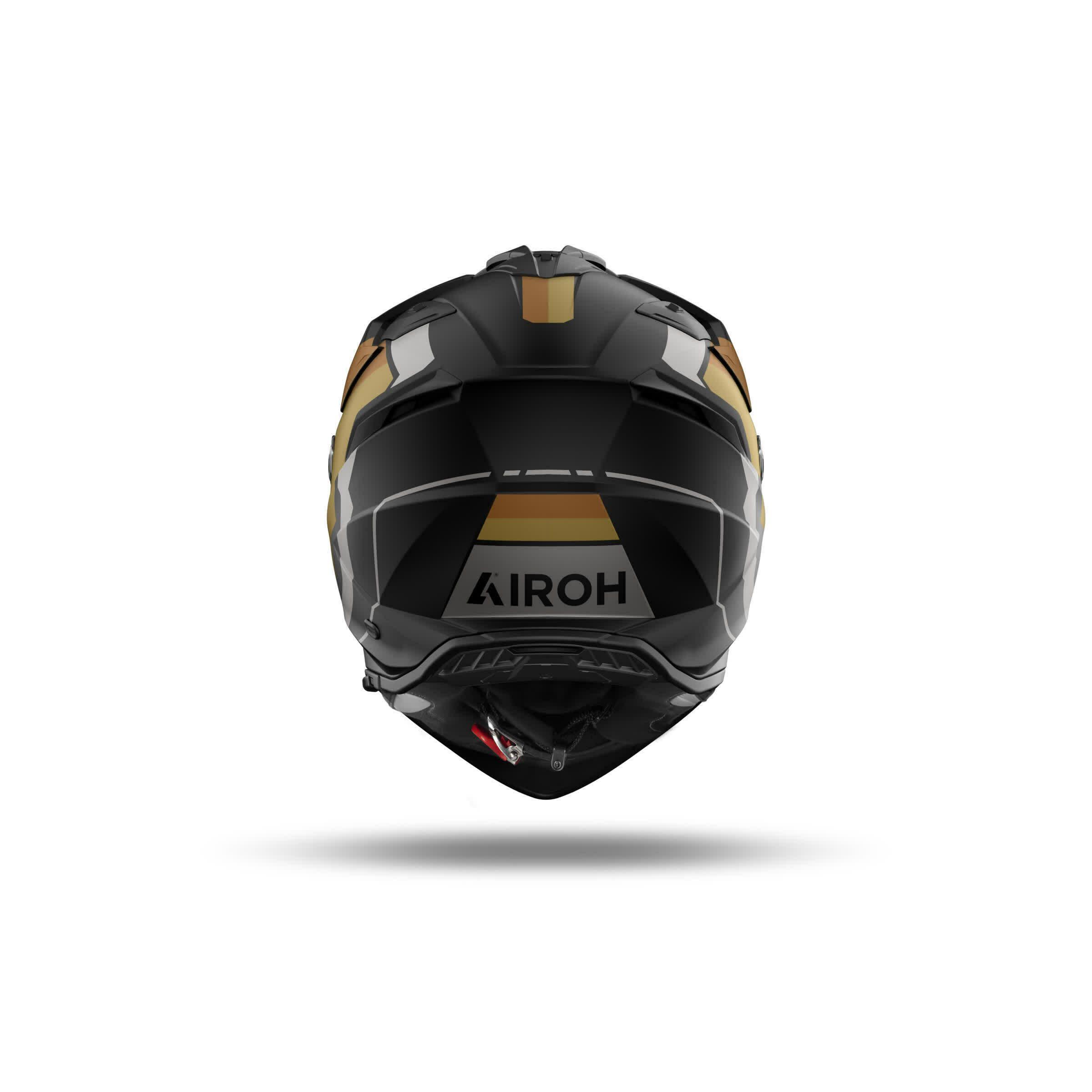 Airoh Bandıt Horn Gold Mat Motosiklet Kaskı