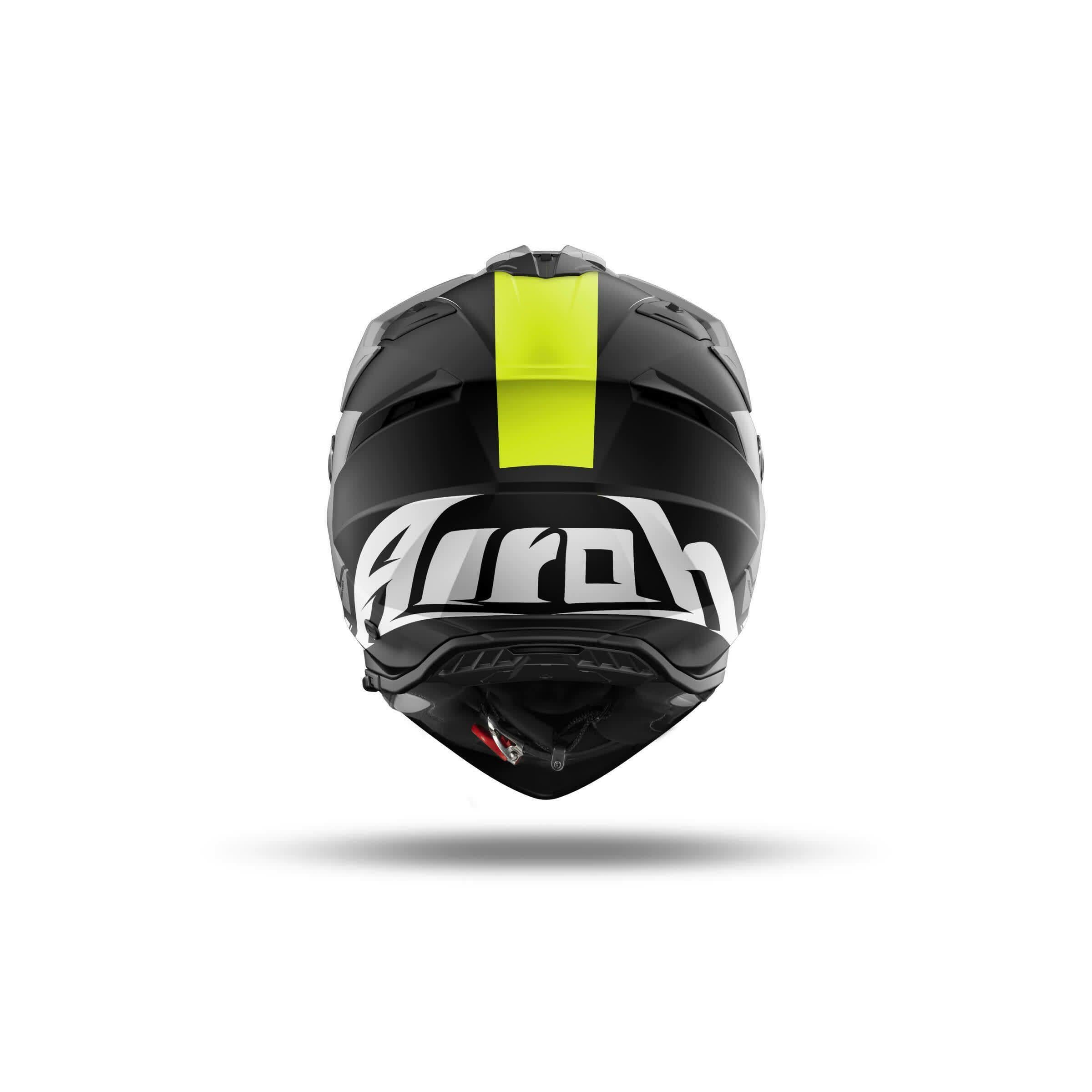Airoh Bandıt Tune Sarı Mat Motosiklet Kaskı
