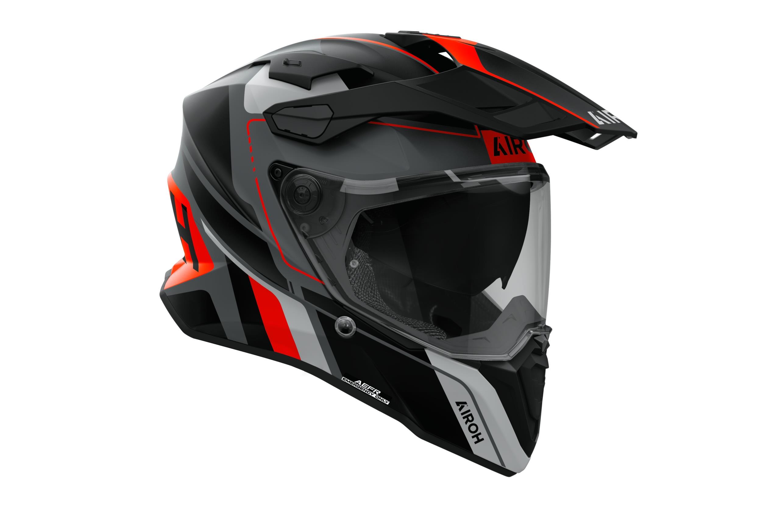 Airoh Commander 2 Skıp Turuncu Mat Motosiklet Kaskı