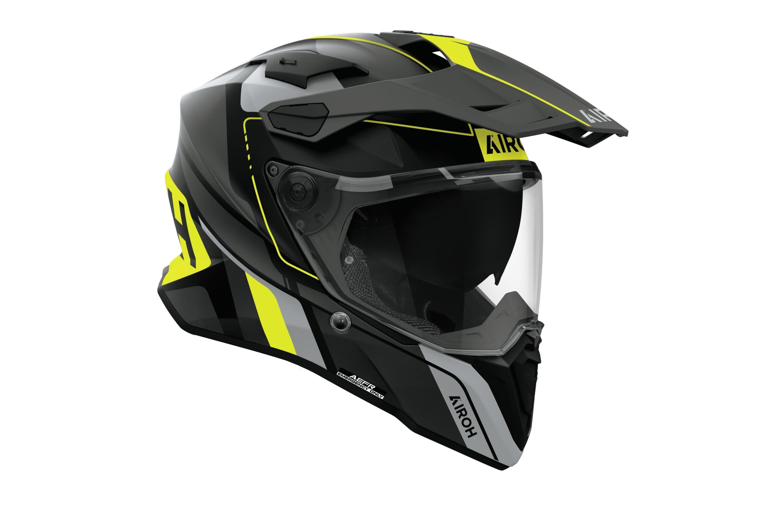 Airoh Commander 2 Skıp Sarı Mat Motosiklet Kaskı