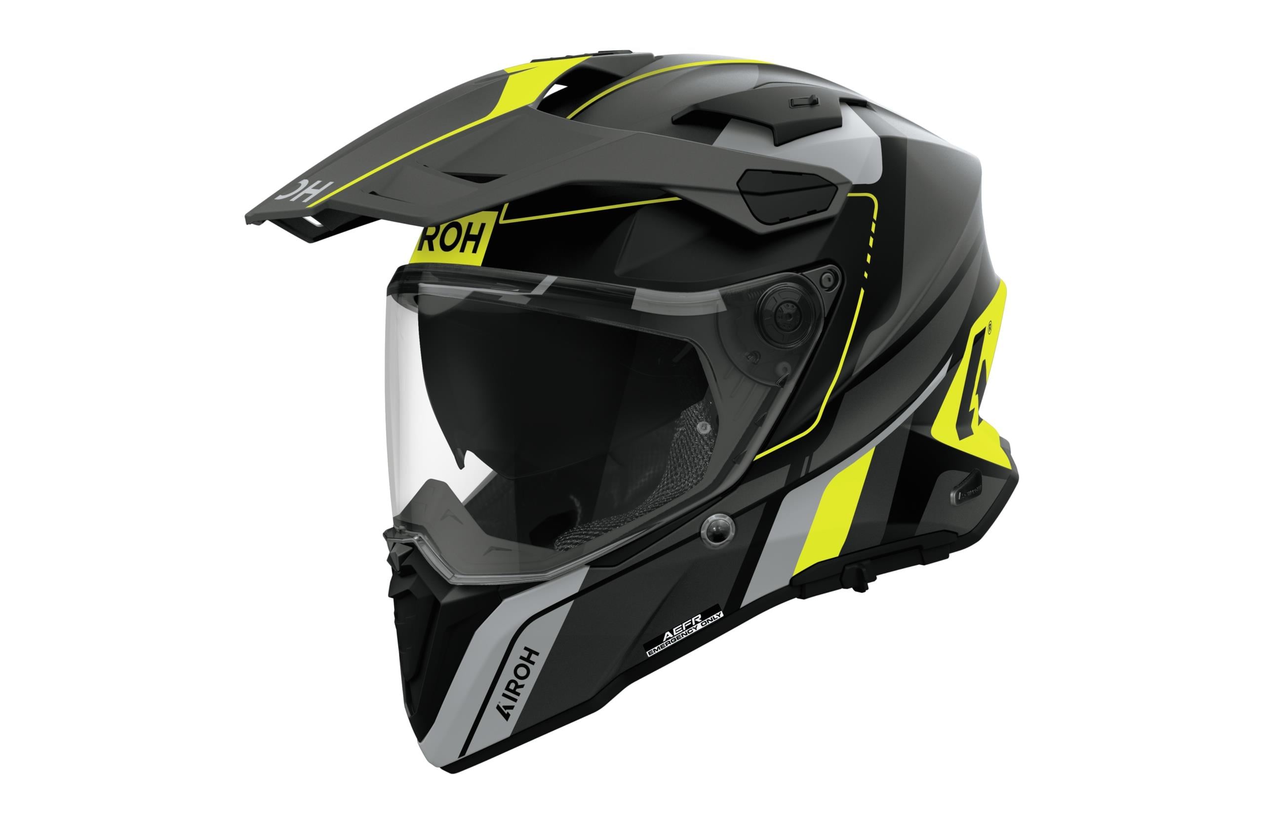 Airoh Commander 2 Skıp Sarı Mat Motosiklet Kaskı