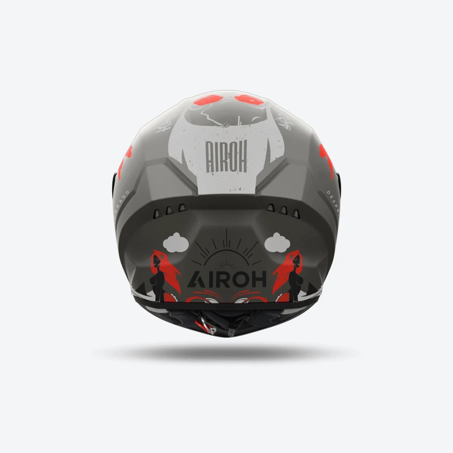 Airoh Connor Desperado Turuncu Mat Motosiklet Kaskı