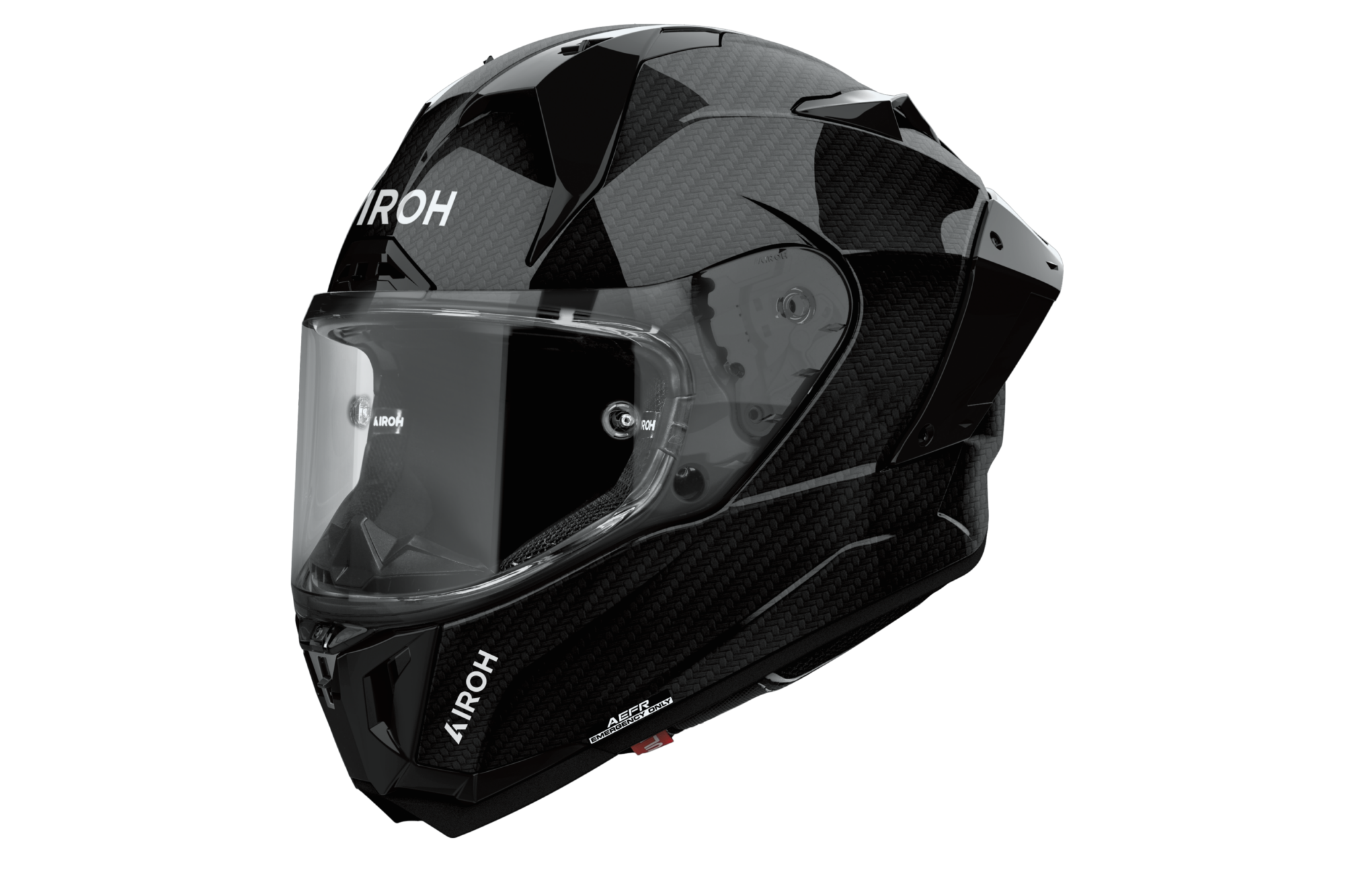 Airoh Gp 800 Carbon Parlak 6K Ece Motosiklet Kaskı