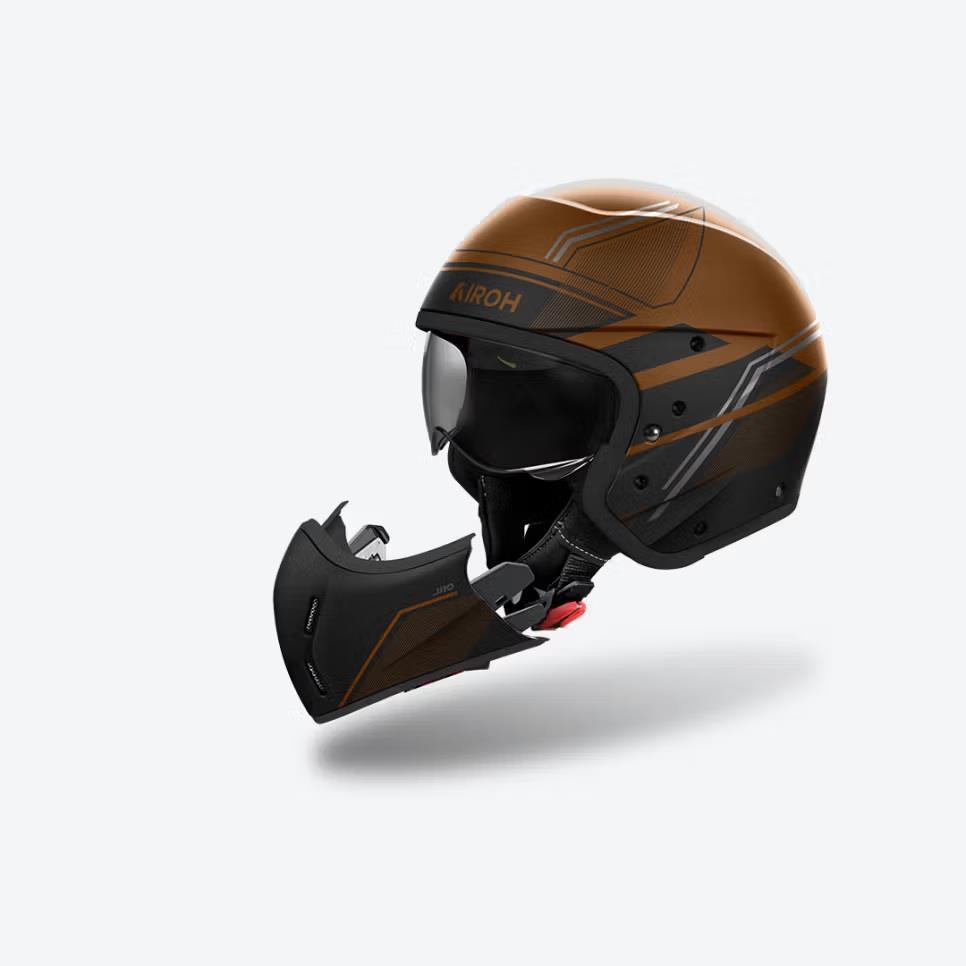 Airoh J 110 Slım Bronz Mat Motosiklet Kaskı