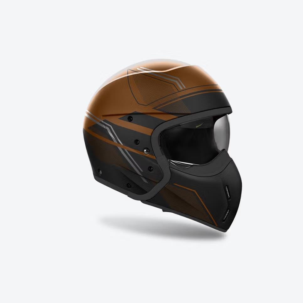 Airoh J 110 Slım Bronz Mat Motosiklet Kaskı