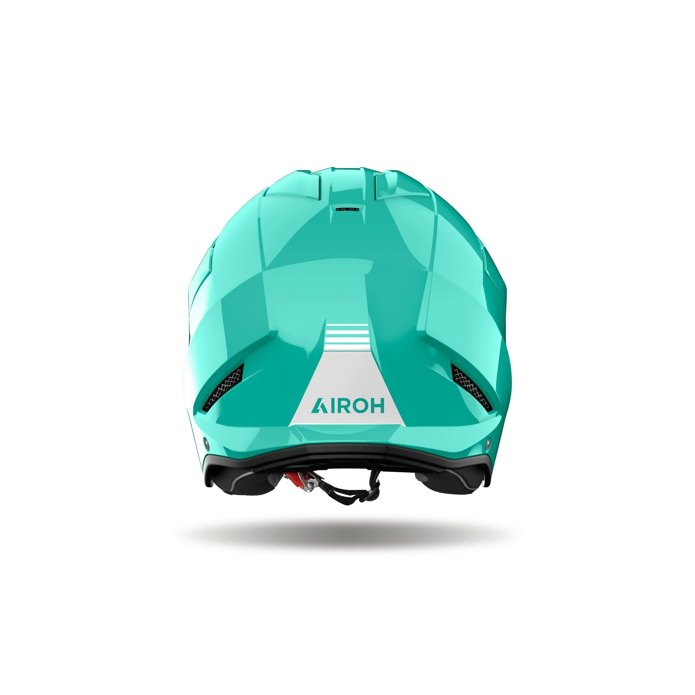Airoh Kombakt Color Aquamarıne Parlak Motosiklet Kaskı