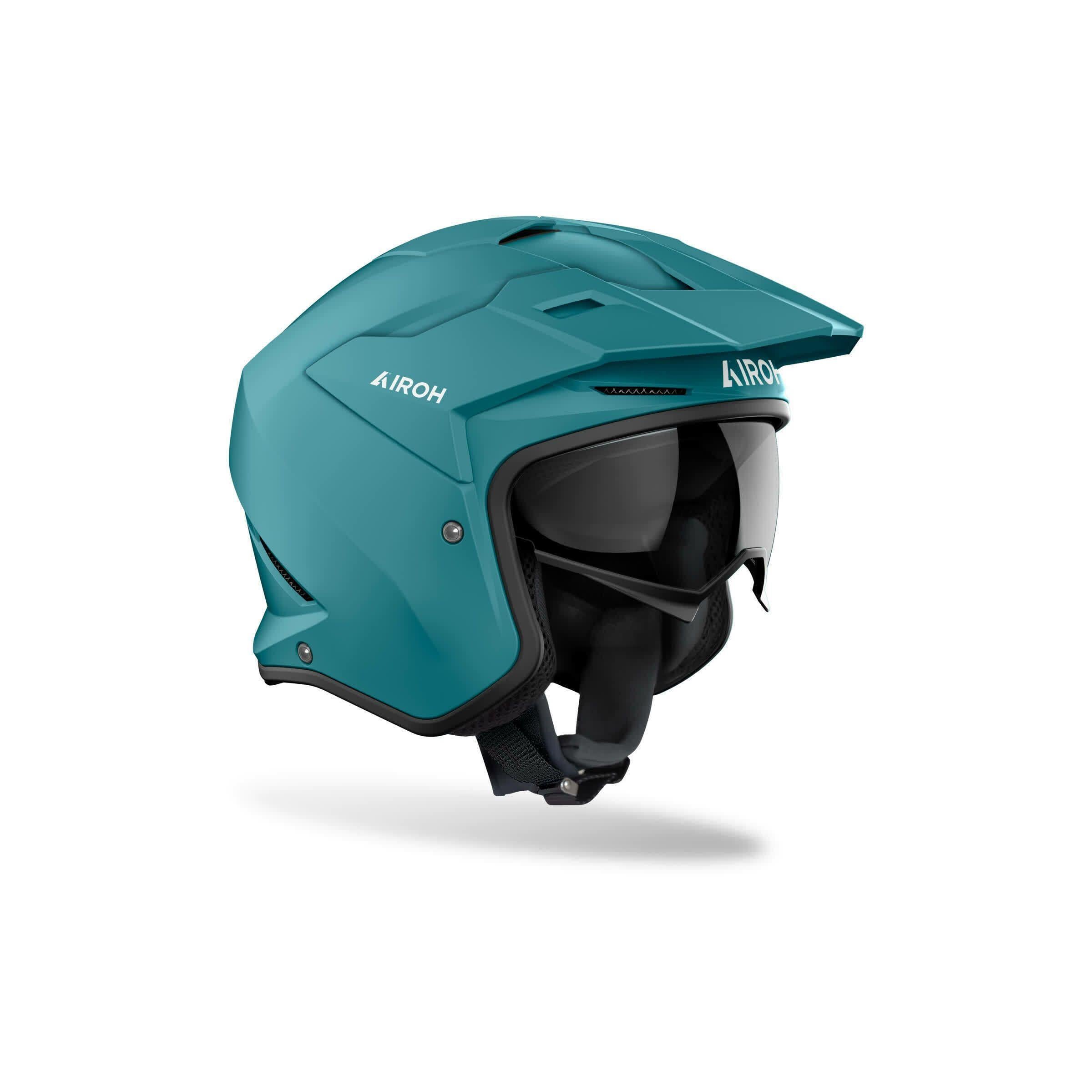Airoh Kombakt Color Petrol Green Mat Motosiklet Kaskı