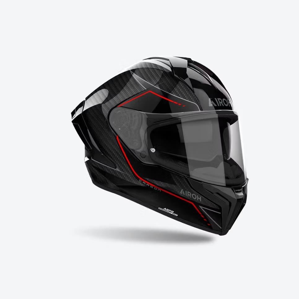 Airoh Matryx Carbon Stylısh Parlak Motosiklet Kaskı