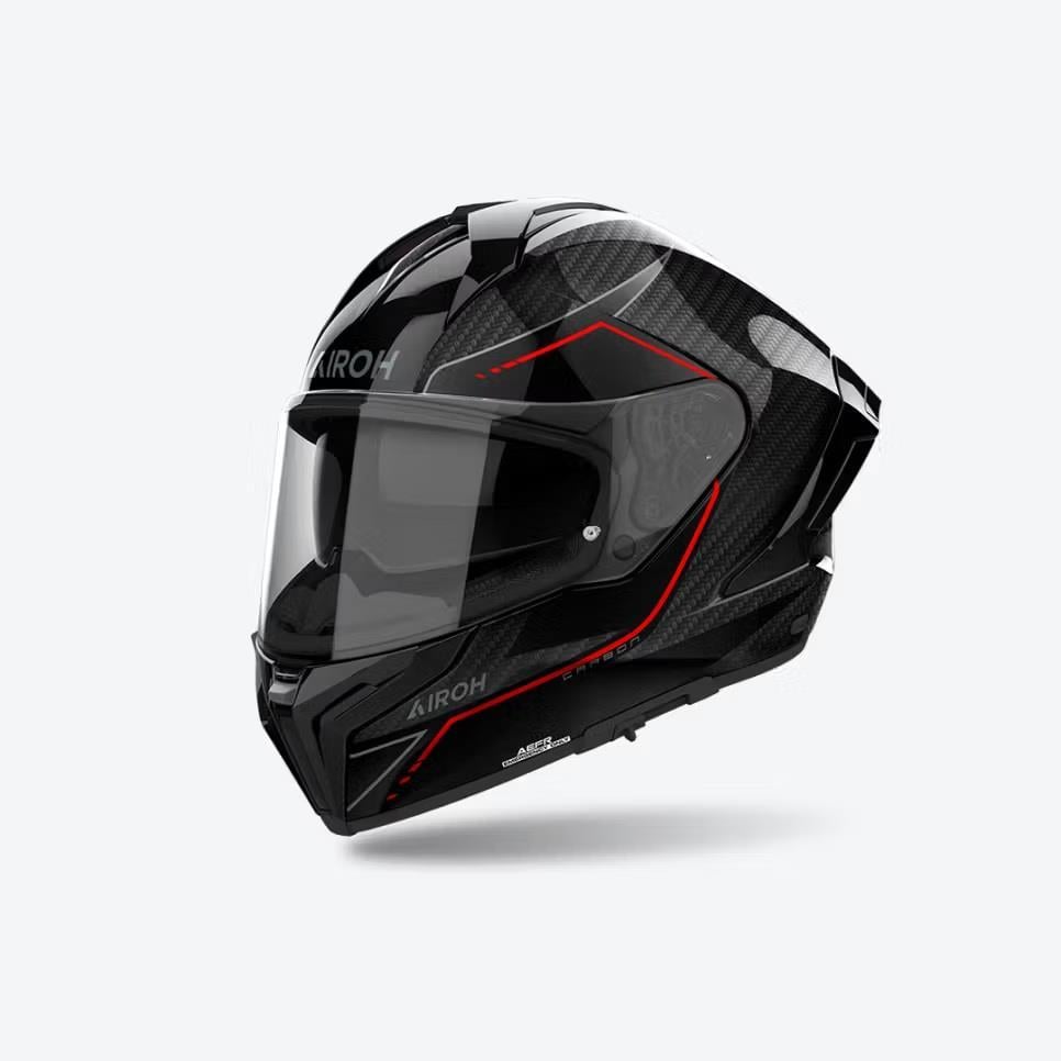 Airoh Matryx Carbon Stylısh Parlak Motosiklet Kaskı