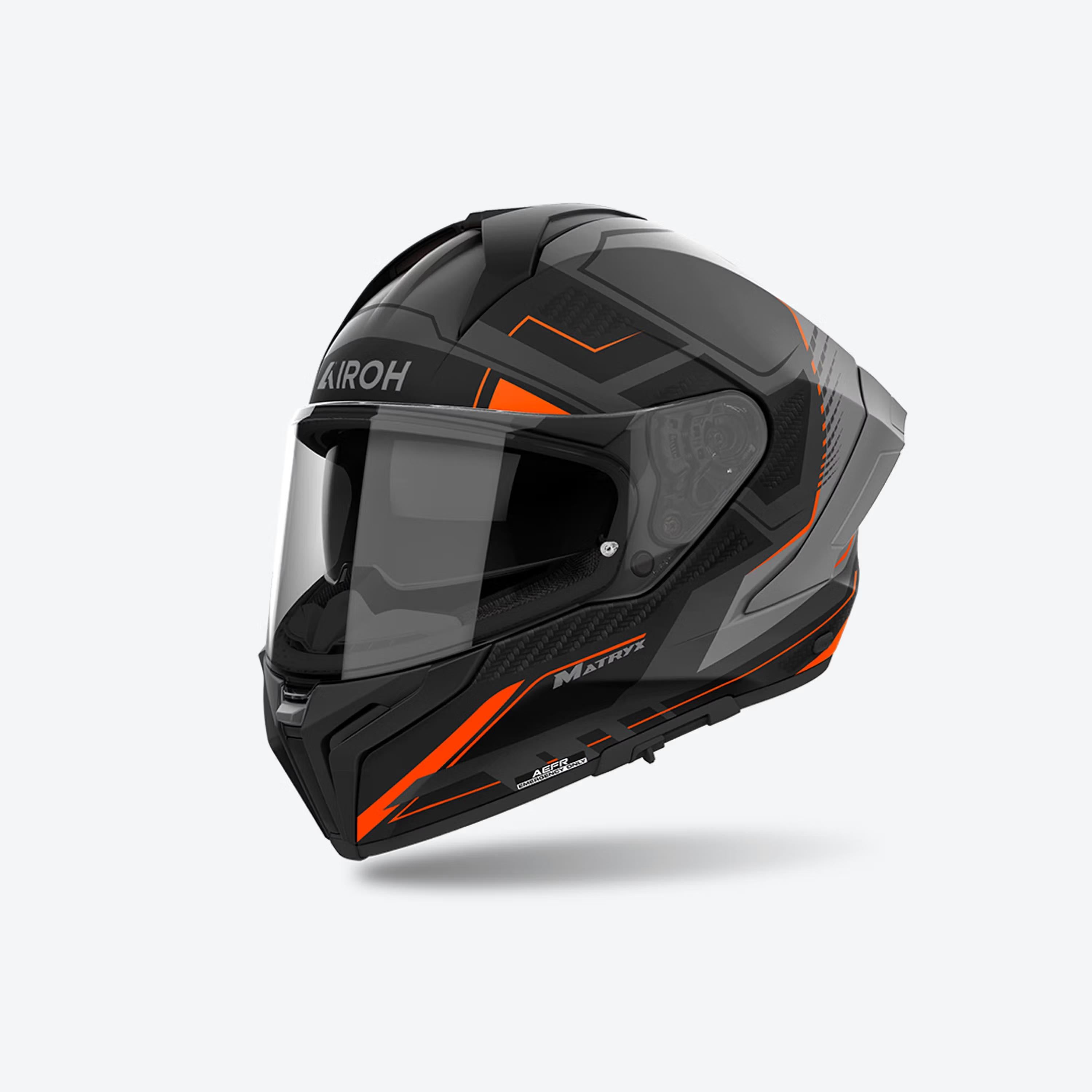 Airoh Matryx Rocket Turuncu Mat Motosiklet Kaskı