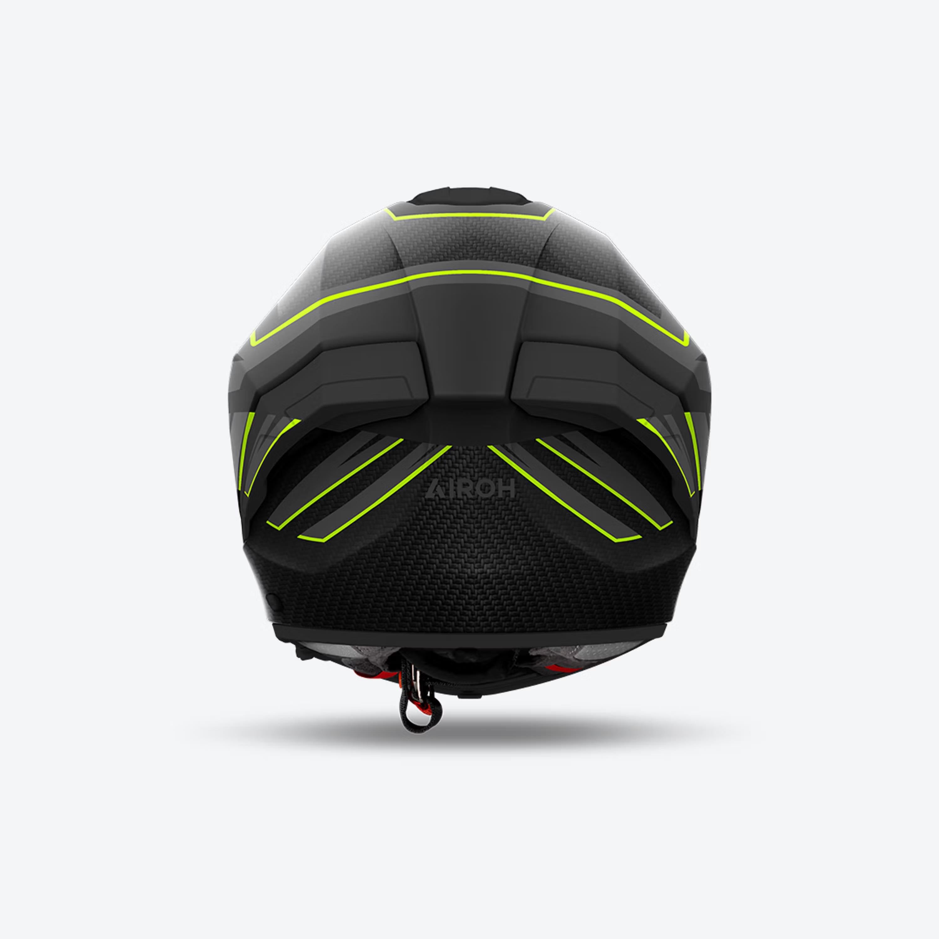 Airoh Matryx Sentınel Sarı Mat Motosiklet Kaskı