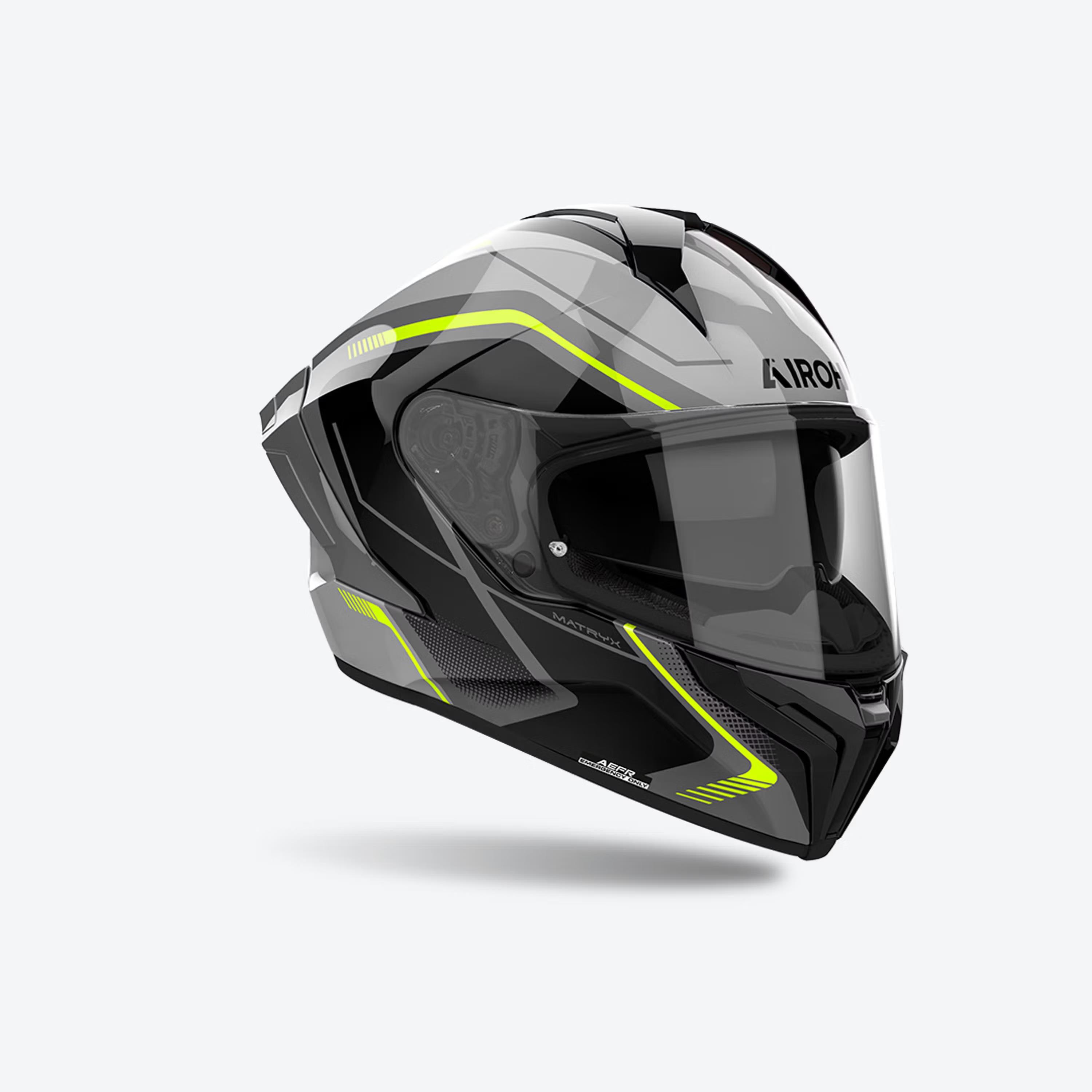 Airoh Matryx Wıde Sarı Parlak Motosiklet Kaskı
