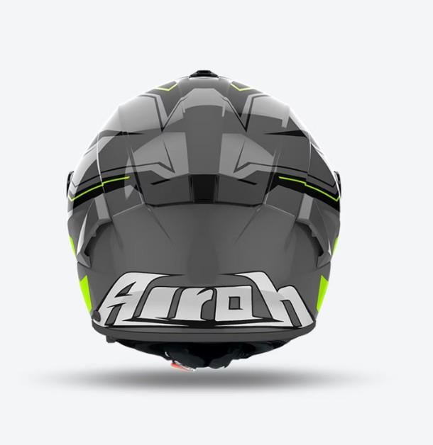 Airoh Spark 2 Dart Sarı Parlak Motosiklet Kaskı