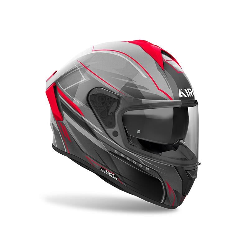Airoh Spark 2 Shadow Kırmızı Parlak Motosiklet Kaskı
