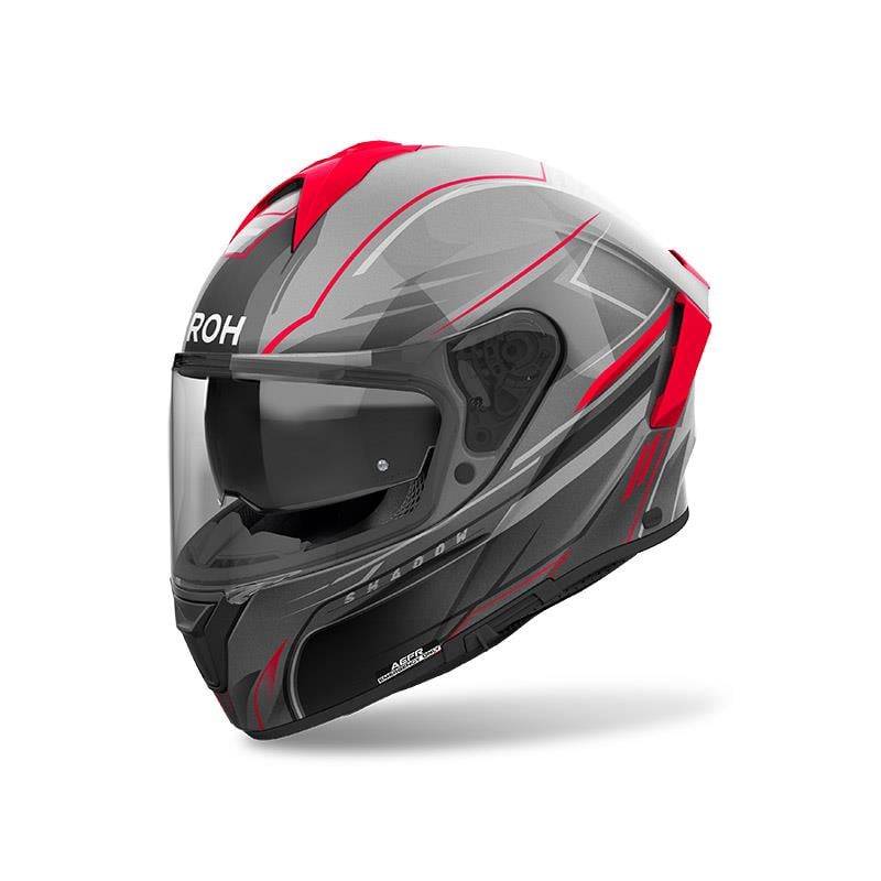 Airoh Spark 2 Shadow Kırmızı Parlak Motosiklet Kaskı