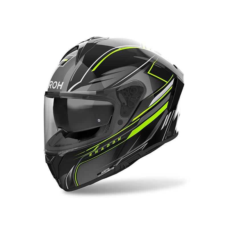 Airoh Spark 2 Shadow Sarı Parlak Motosiklet Kaskı