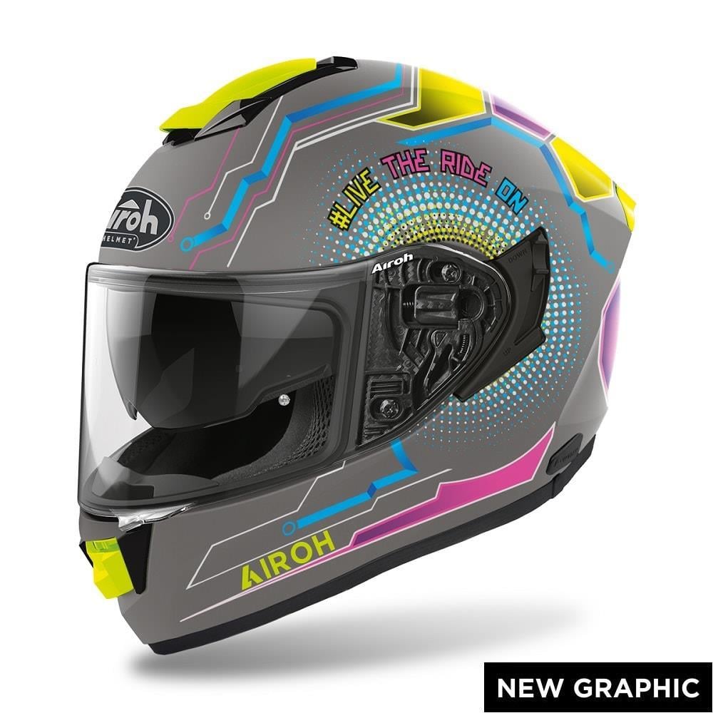 Airoh St.501 Power Mat Motosiklet Kaskı